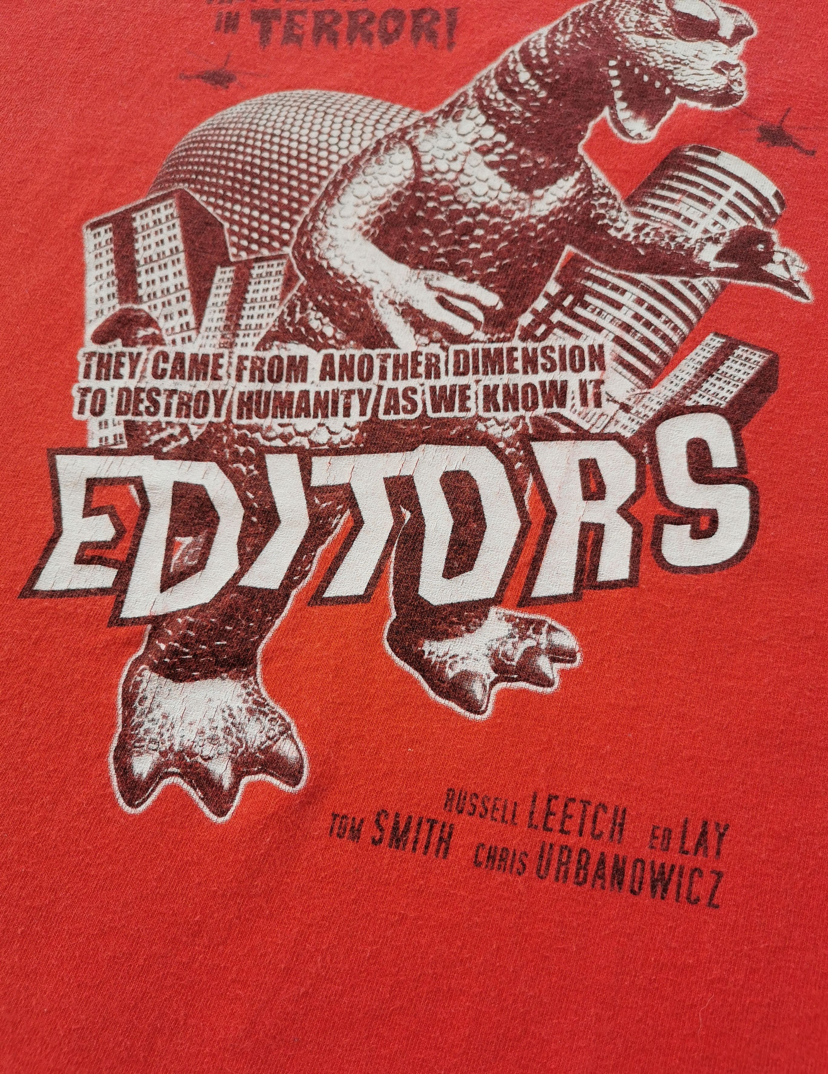 Band Tees Vintage Editors Band Tshirt Size US L / EU 52-54 / 3 - 5 Thumbnail