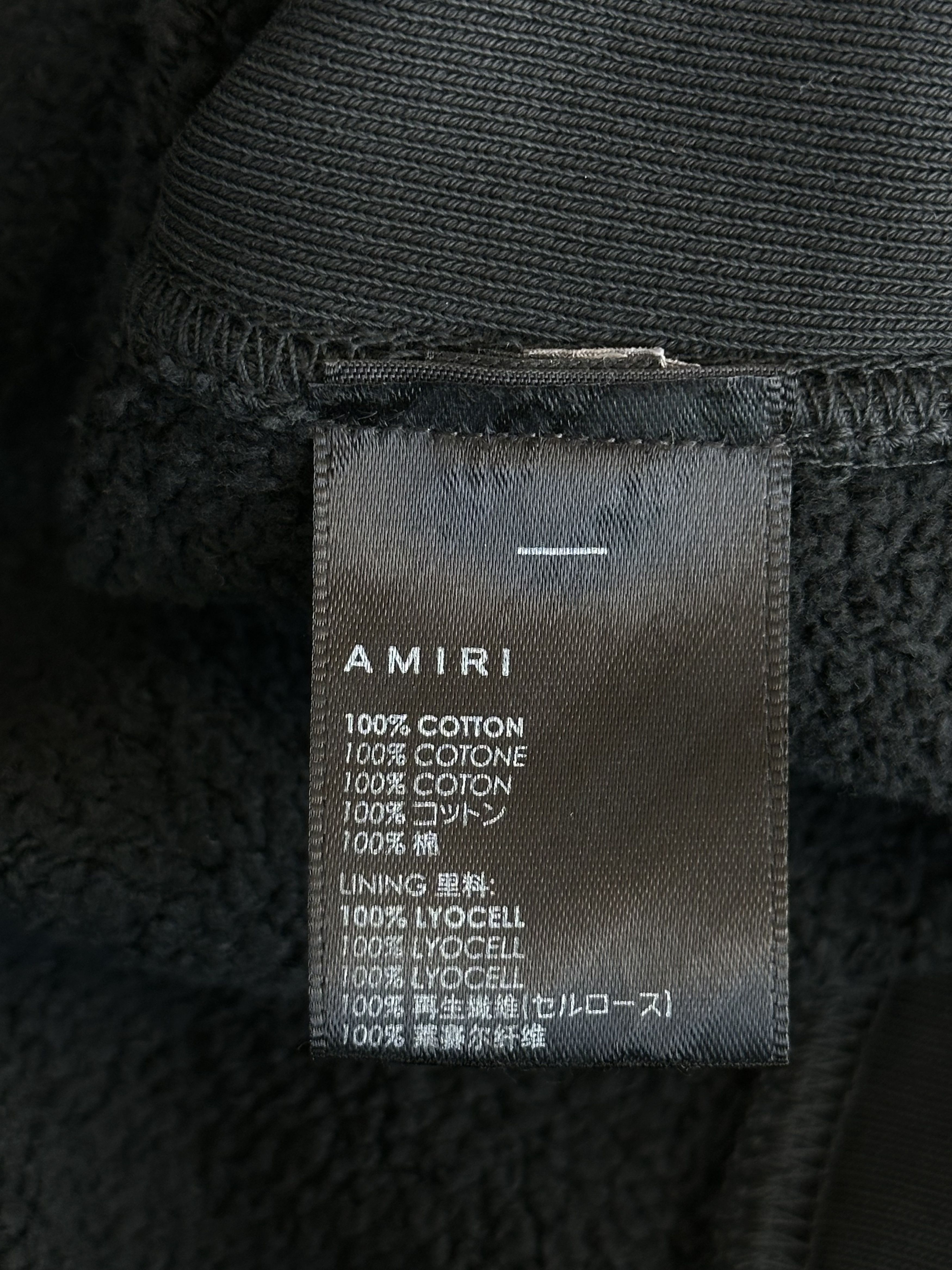 Amiri Amiri Black & White Tiger Varsity Logo Hoodie Size US S / EU 44-46 / 1 - 4 Thumbnail
