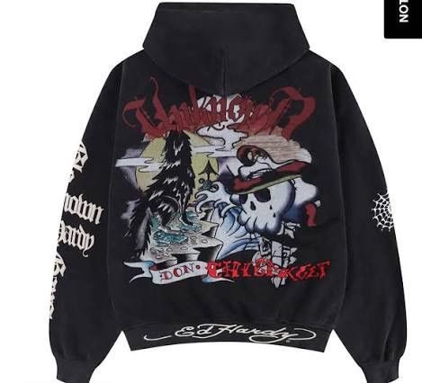 Ed Hardy × Glo Gang × Unknown London ED HARDY X CHIEF KEEF X UNKNOWN LONDON COLLAB PIECE Size US L / EU 52-54 / 3 - 1 Thumbnail