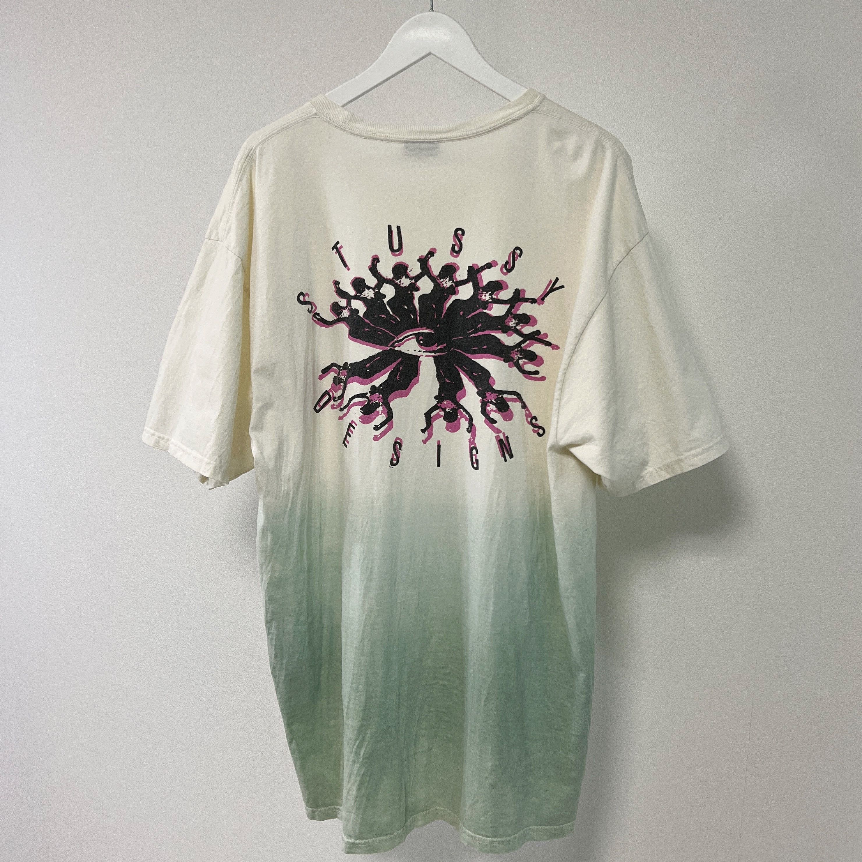 Stussy Stussy Peoples Tribe Ombre T-Shirt Size US XL / EU 56 / 4 - 5 Thumbnail