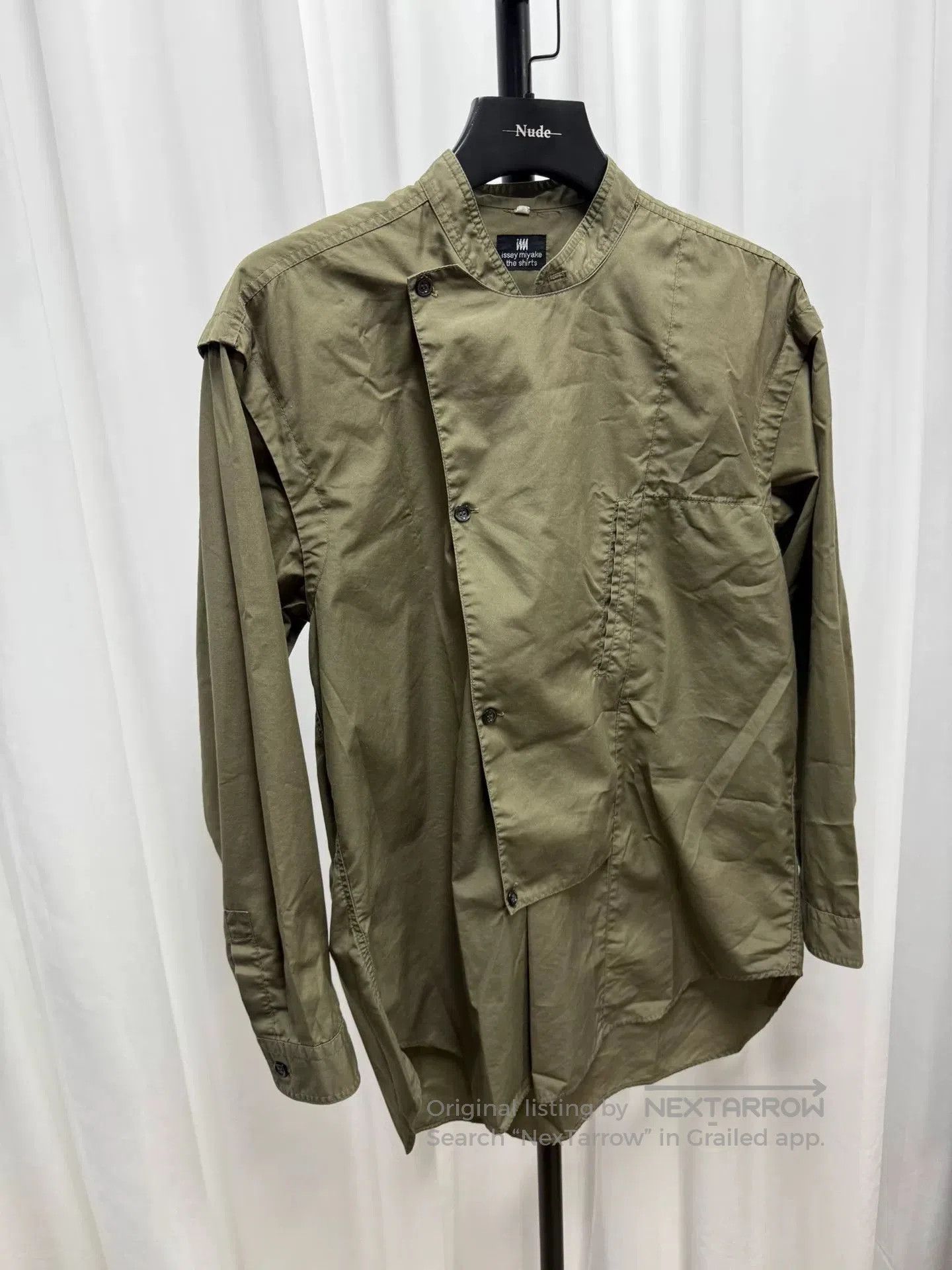Issey Miyake Issey Miyake Men’s Loose Shirt. Size US M / EU 48-50 / 2 - 2 Thumbnail