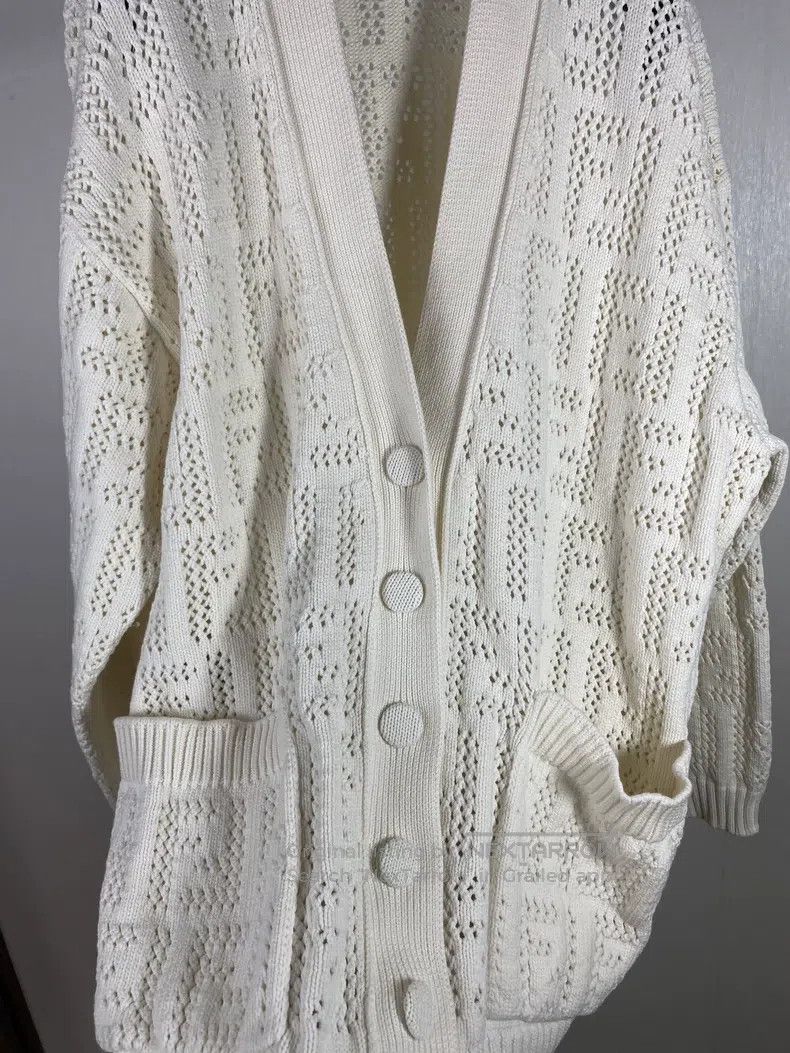 Fendi Fendi Lace-up Openwork Cardigan Size XS / US 0-2 / IT 36-38 - 5 Thumbnail