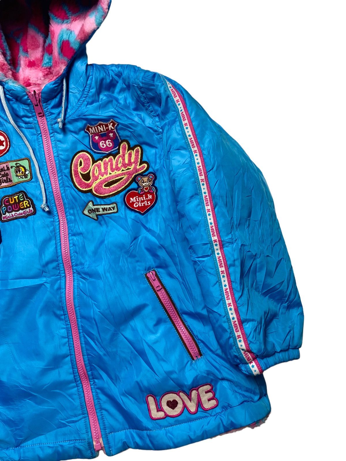 Angel Blue 2000s Mini-K - Cute Power Reversible Jacket Size XXS / US 00 / IT 34 - 7 Thumbnail