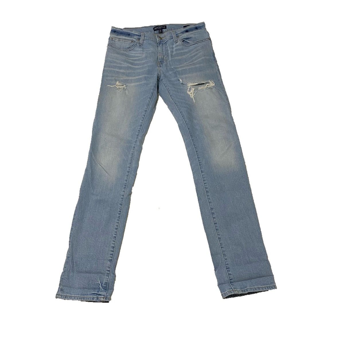 J.Crew J. Crew Vintage Wash Distressed Denim Jeans Size US 30 / EU 46 - 1 Thumbnail