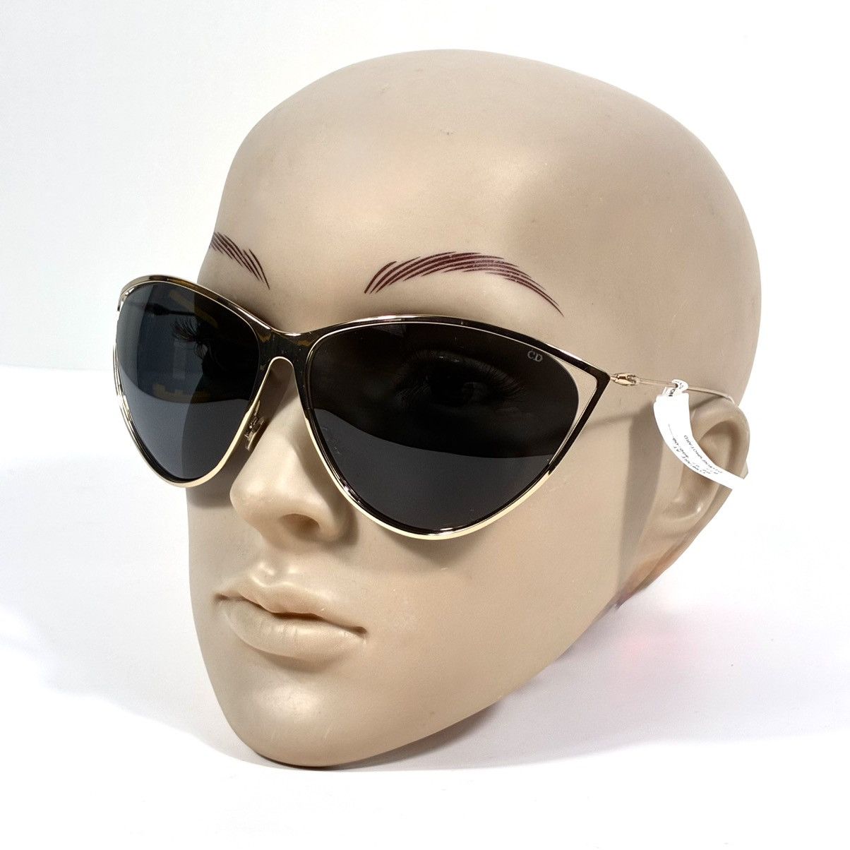 Dior Christian Dior New Motards 65mm Oversize Cat Eye Sunglasses Size ONE SIZE - 8 Thumbnail
