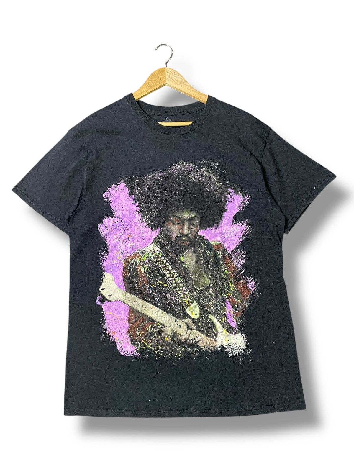 Designer × Jimi Hendrix × Vintage Jimi Hendrix x Stephen Fishwick Art Tshirt (35) Size US L / EU 52-54 / 3 - 3 Thumbnail