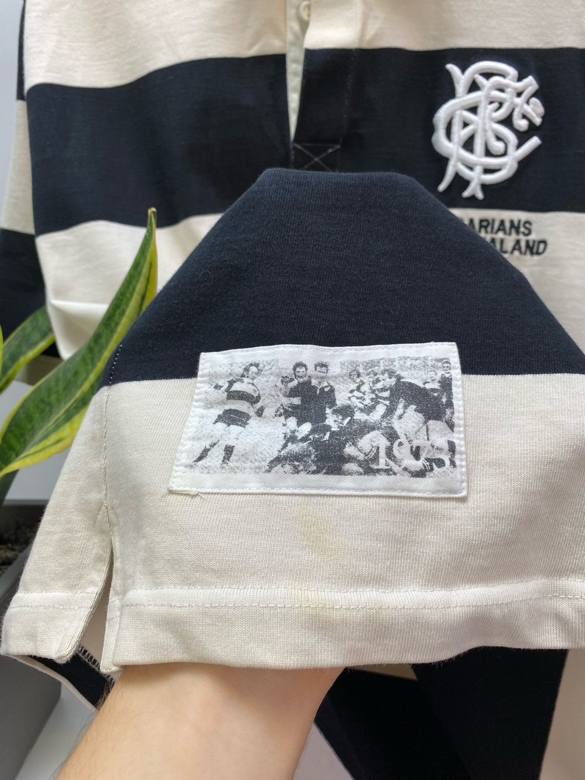 Other Cotton Traders Barbarians VS New Zealand 1973 Polo T Shirt Size US L / EU 52-54 / 3 - 7 Thumbnail