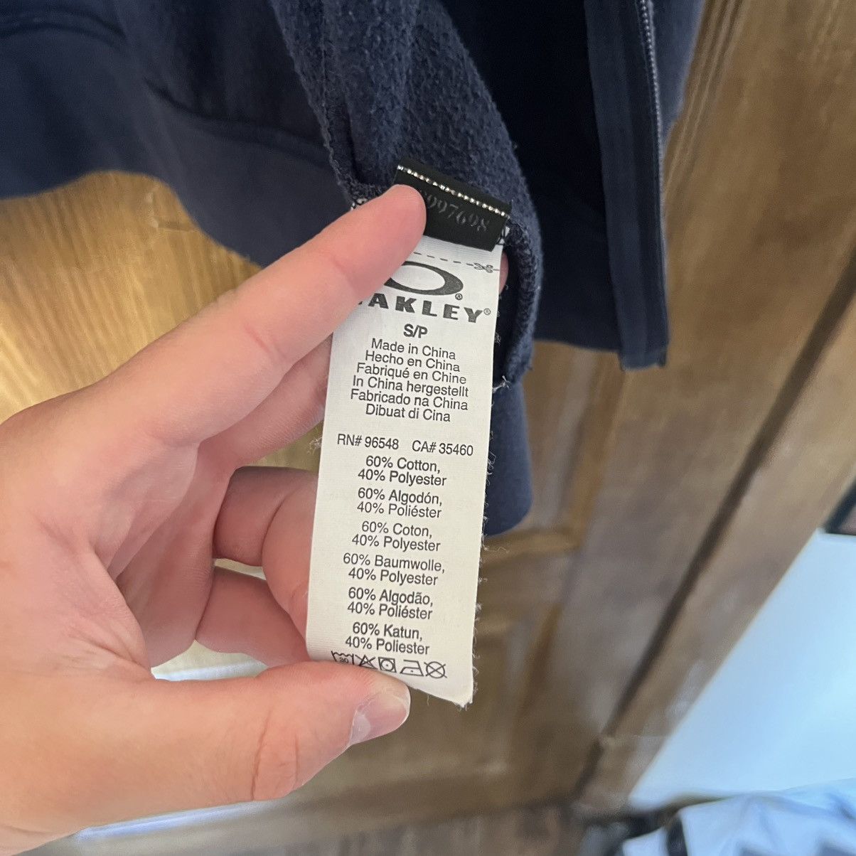 Oakley × Vintage Oakley zip hoodie Size US S / EU 44-46 / 1 - 8 Thumbnail