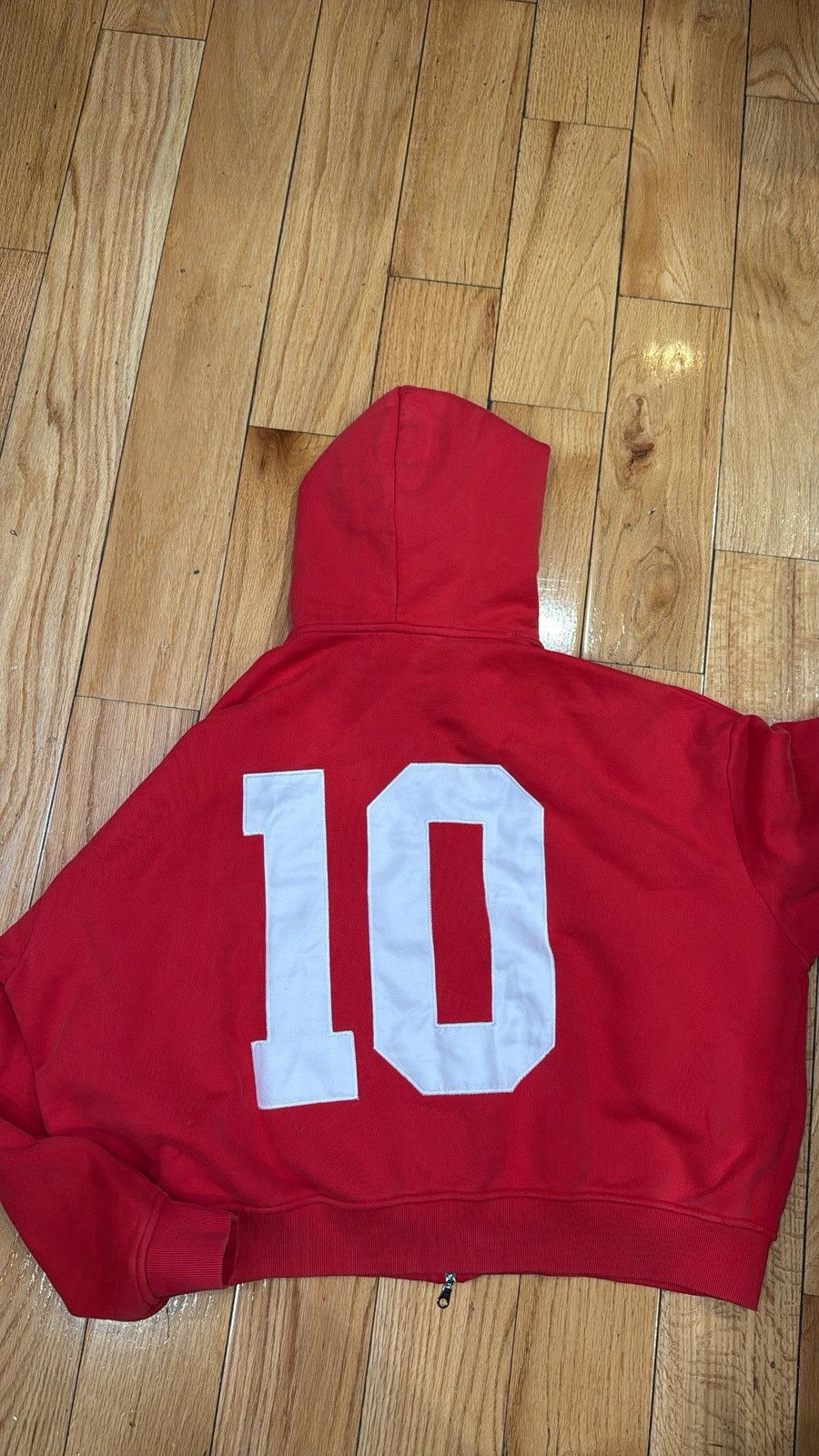 HMDD HMDD Red Chim 10 Zip Up Hoodie Size US M / EU 48-50 / 2 - 4 Thumbnail