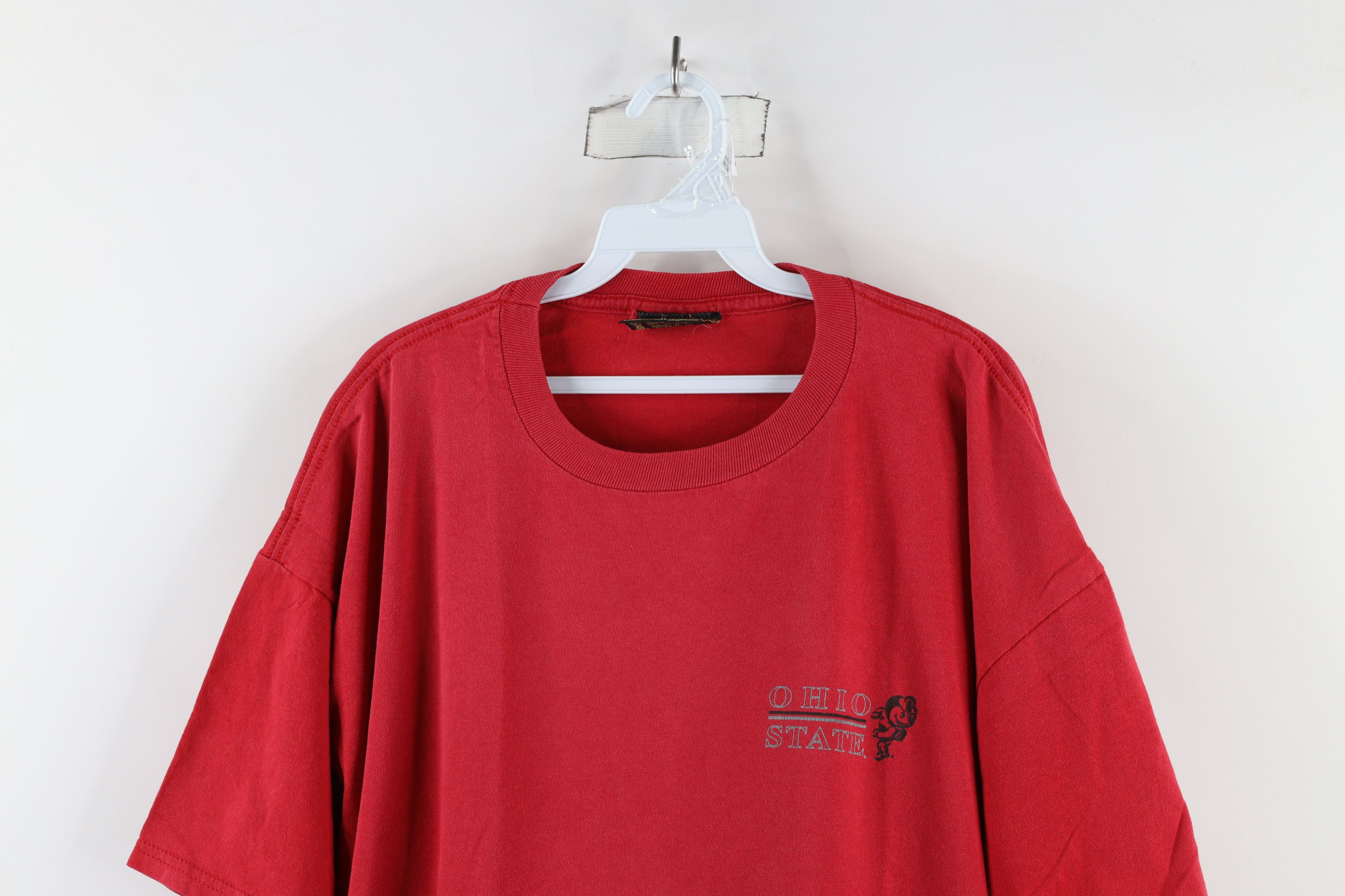 Vintage Vintage 90s Ohio State University Short Sleeve T-Shirt USA Size US XL / EU 56 / 4 - 2 Thumbnail