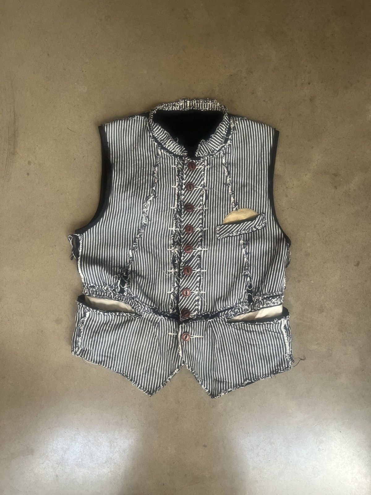 Takahiromiyashita The Soloist. cocktail nobled collar vest. | Grailed