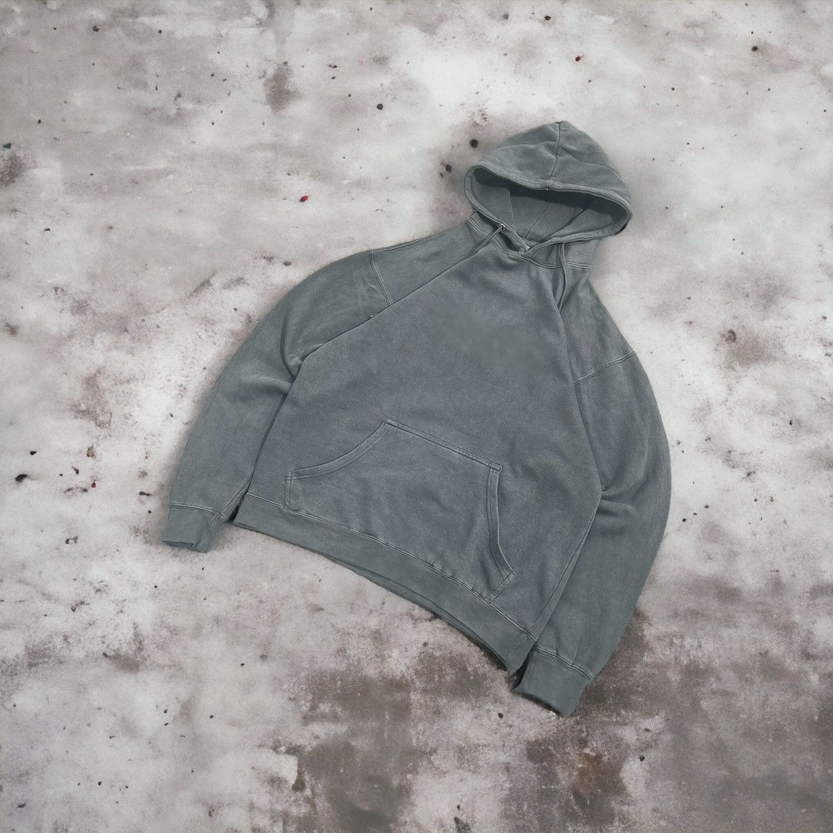 Vintage Vintage Washed Boxy Heavyweight 14oz blank hoodie Size US XL / EU 56 / 4 - 3 Thumbnail