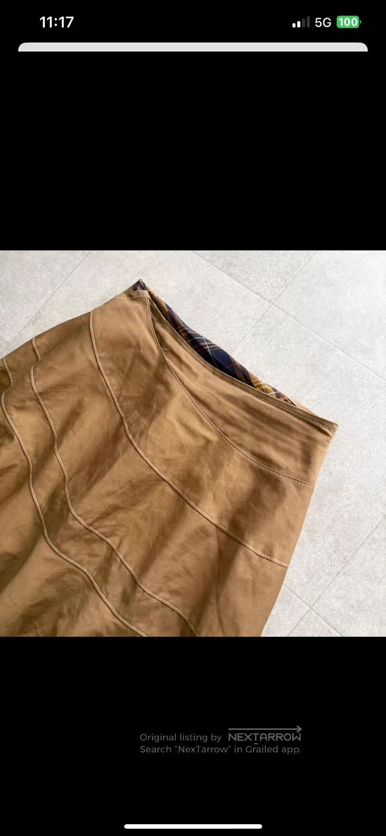 Comme des Garcons Comme Des Garcons size M Long Skirt Size 23" - 2 Thumbnail