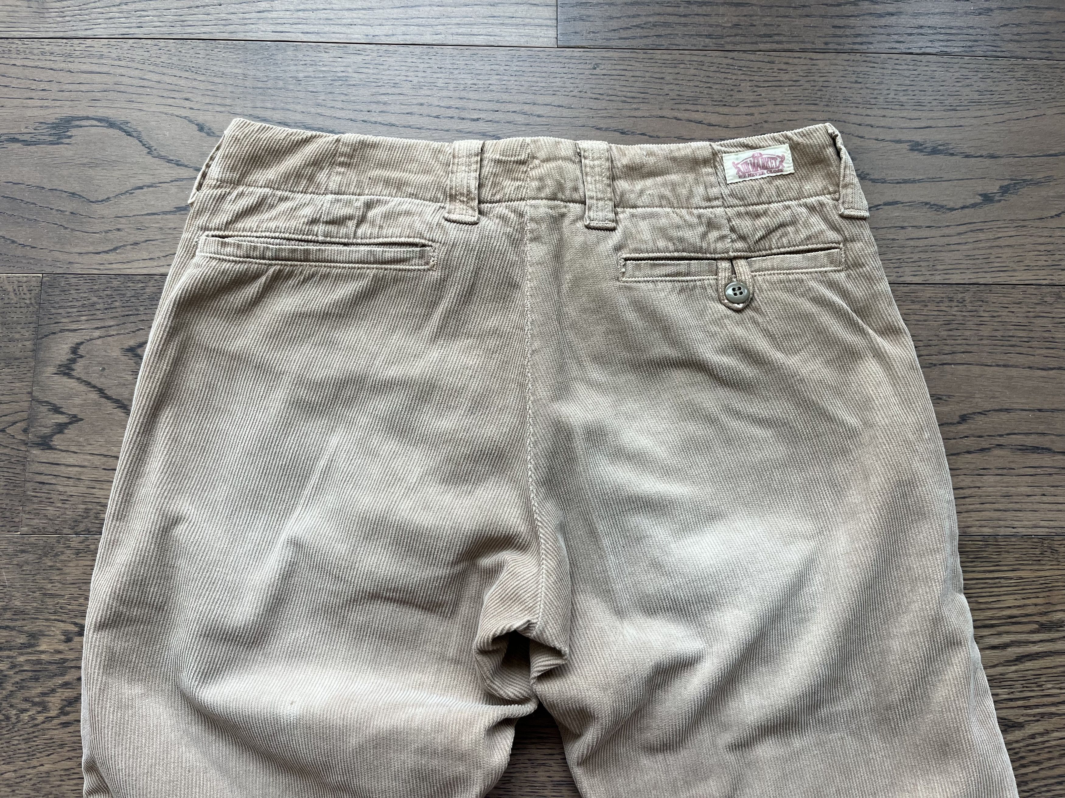 HOLLYWOOD RANCH MARKET Hollywood Ranch Market HRM Mens Brown Cotton Corduroy Pants Size US 30 / EU 46 - 14 Thumbnail