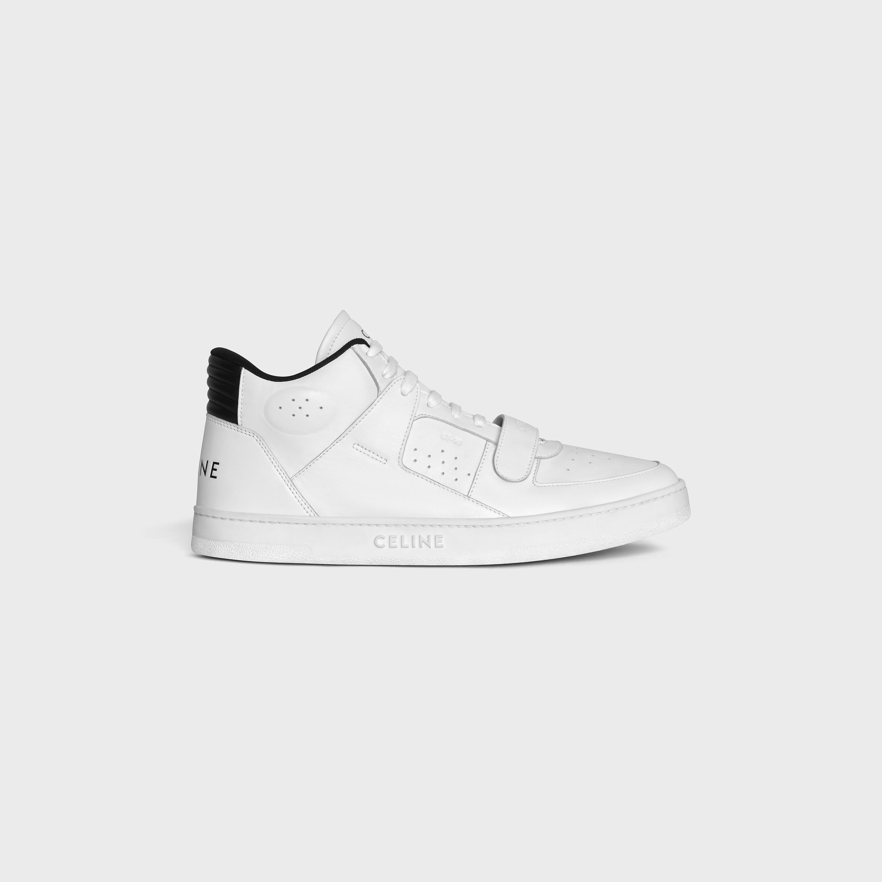 Celine CT-02 MID SNEAKER WITH VELCRO in CALFSKIN Size US 10 / EU 43 - 1 Thumbnail