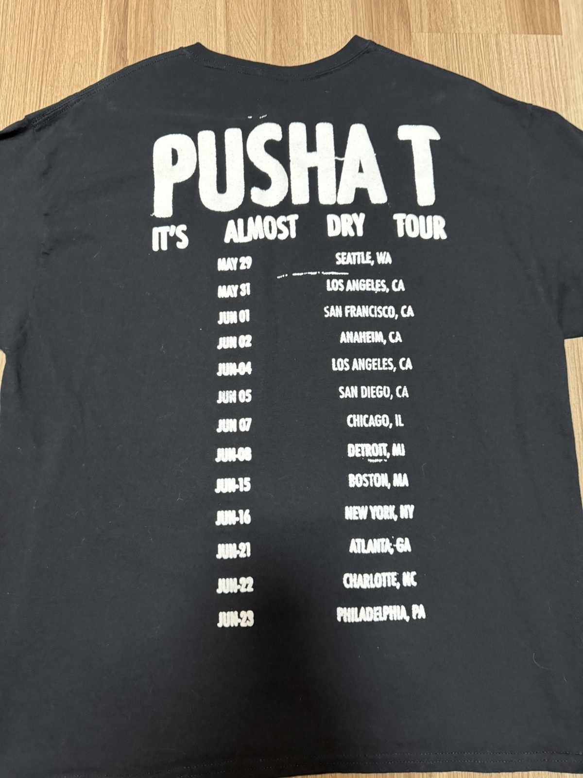 Rap Tees Pusha T "You Know Who The Villian Is" It's Almost Dry Tour Size US XXL / EU 58 / 5 - 4 Thumbnail