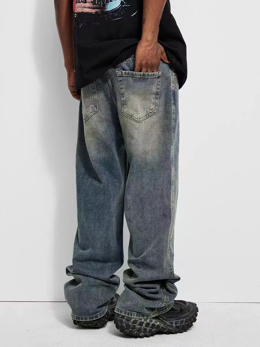Japanese Brand × Vintage High Street Washed Loose Vintage Casual Jeans Size US 32 / EU 48 - 4 Thumbnail