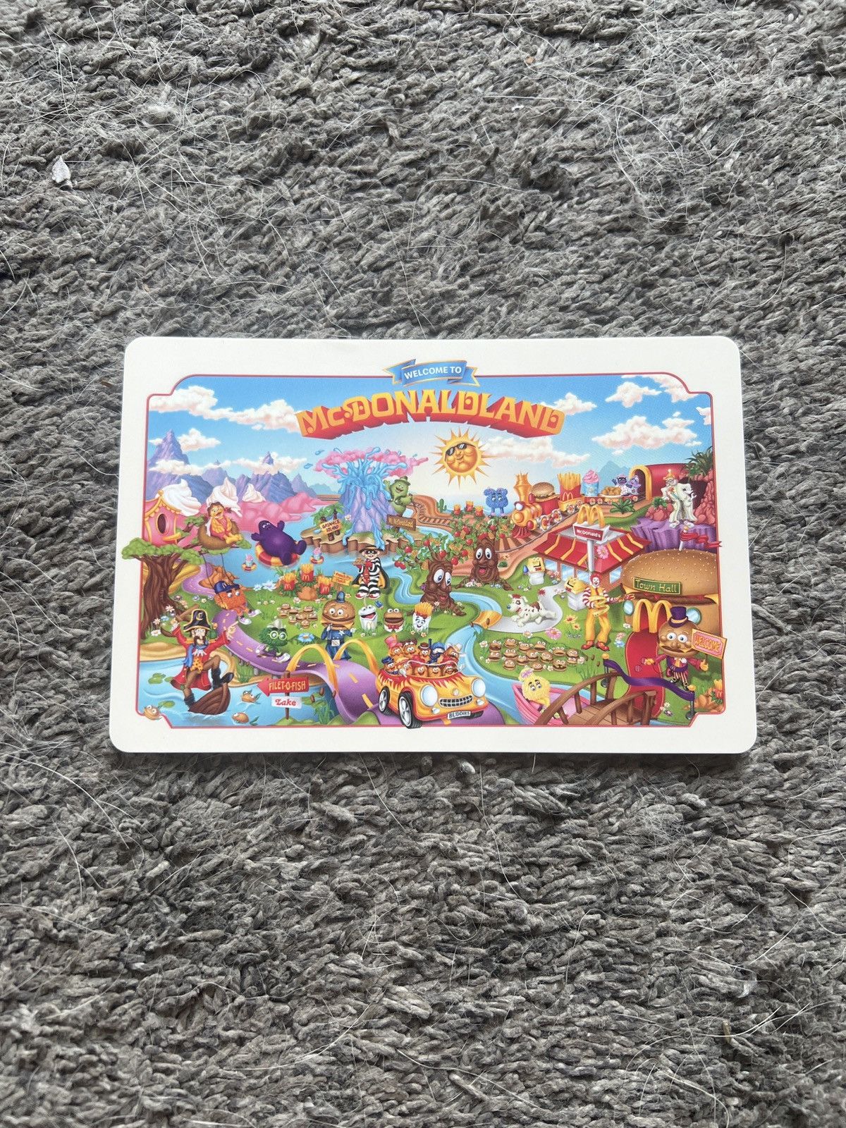 Hypebeast 2025 McDonald’s McDonaldland Post Card Size ONE SIZE - 1 Thumbnail