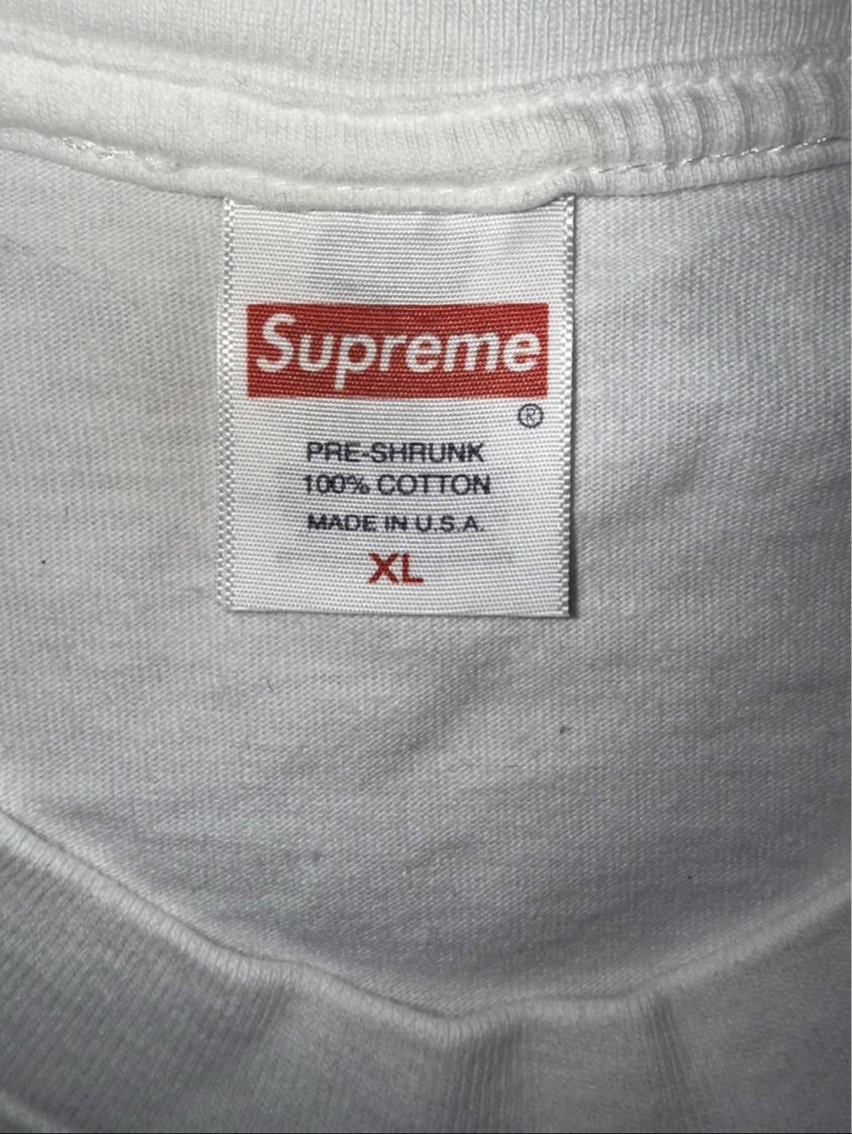 Supreme Supreme Ronin Tee White – XL Size US XL / EU 56 / 4 - 3 Thumbnail