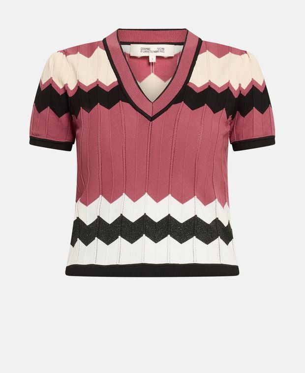 Diane von Furstenberg Short-sleeved pullover Size XS / US 0-2 / IT 36-38 - 1 Thumbnail