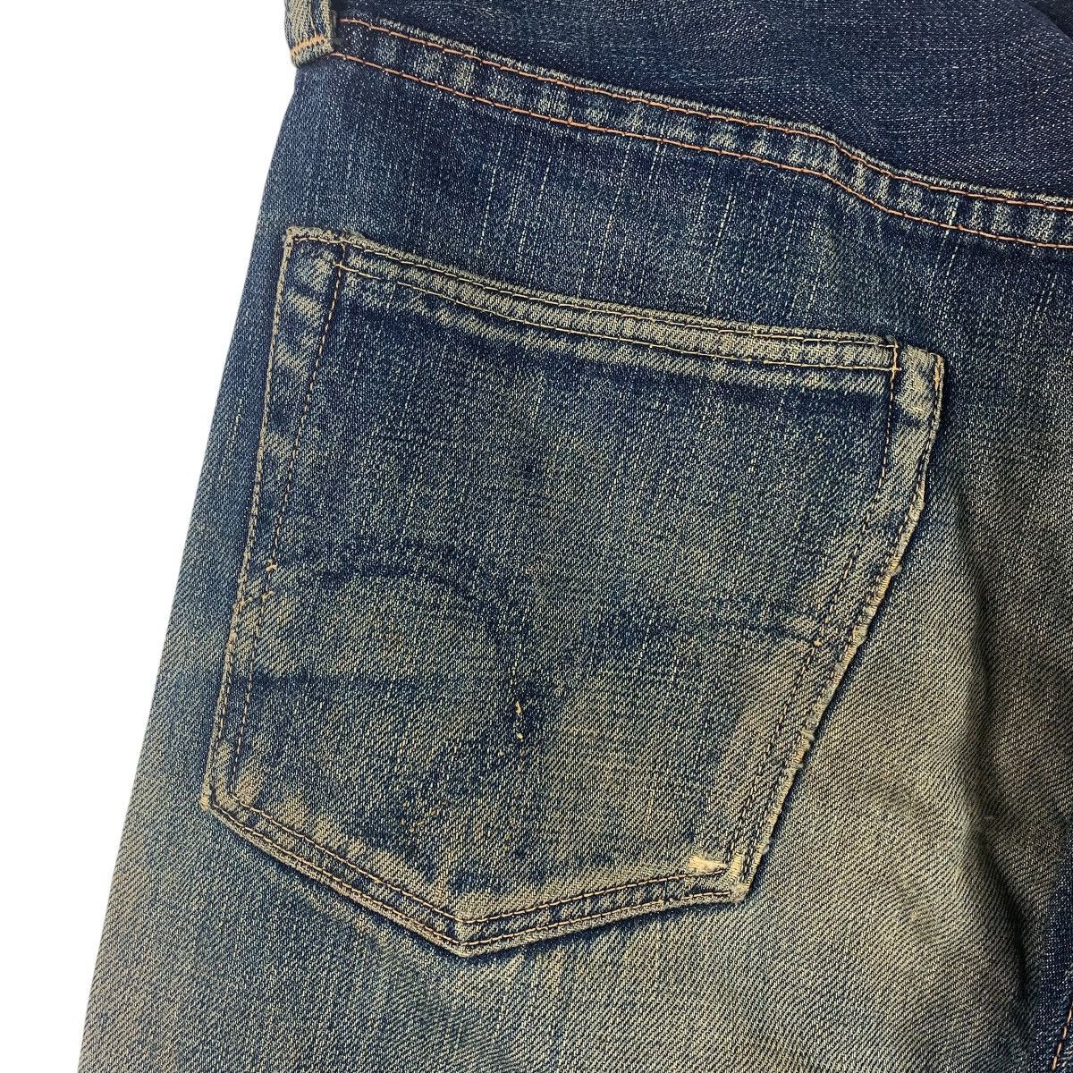Full Count & Co. × Japanese Brand Vintage FULL COUNT & CO selvedge distressed blue jeans Size US 30 / EU 46 - 15 Thumbnail