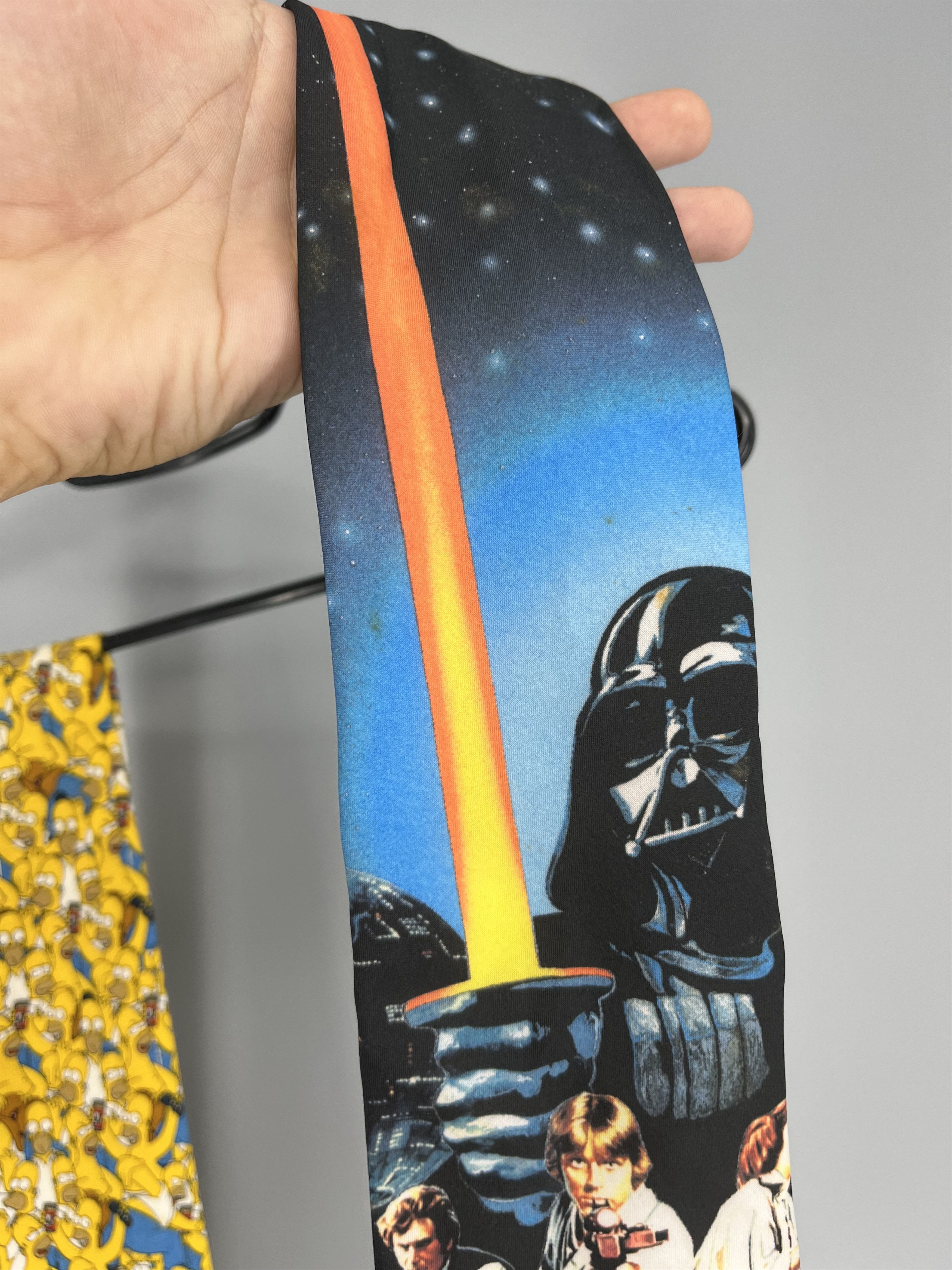 Star Wars Rare The Simpsons Star Wars Lot Of 2 Vintage 90s Size ONE SIZE - 6 Thumbnail
