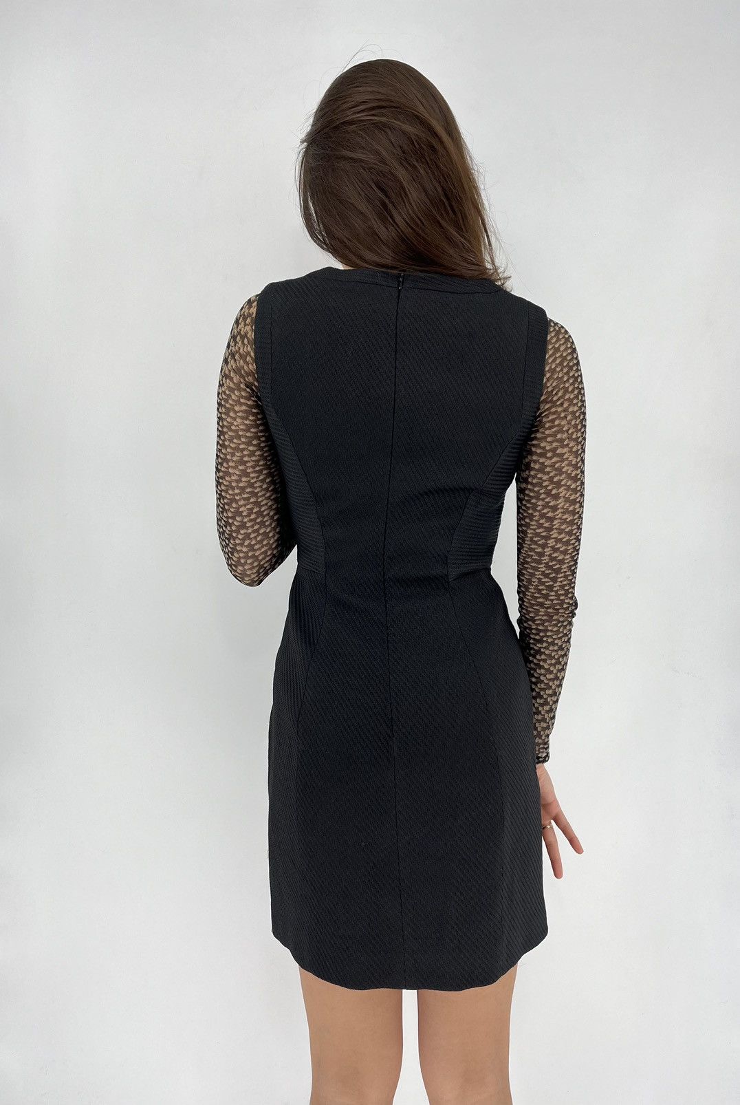 Karen Millen Karen Millen Black Formal Midi Dress UK Size 8 Size S / US 4 / IT 40 - 5 Thumbnail