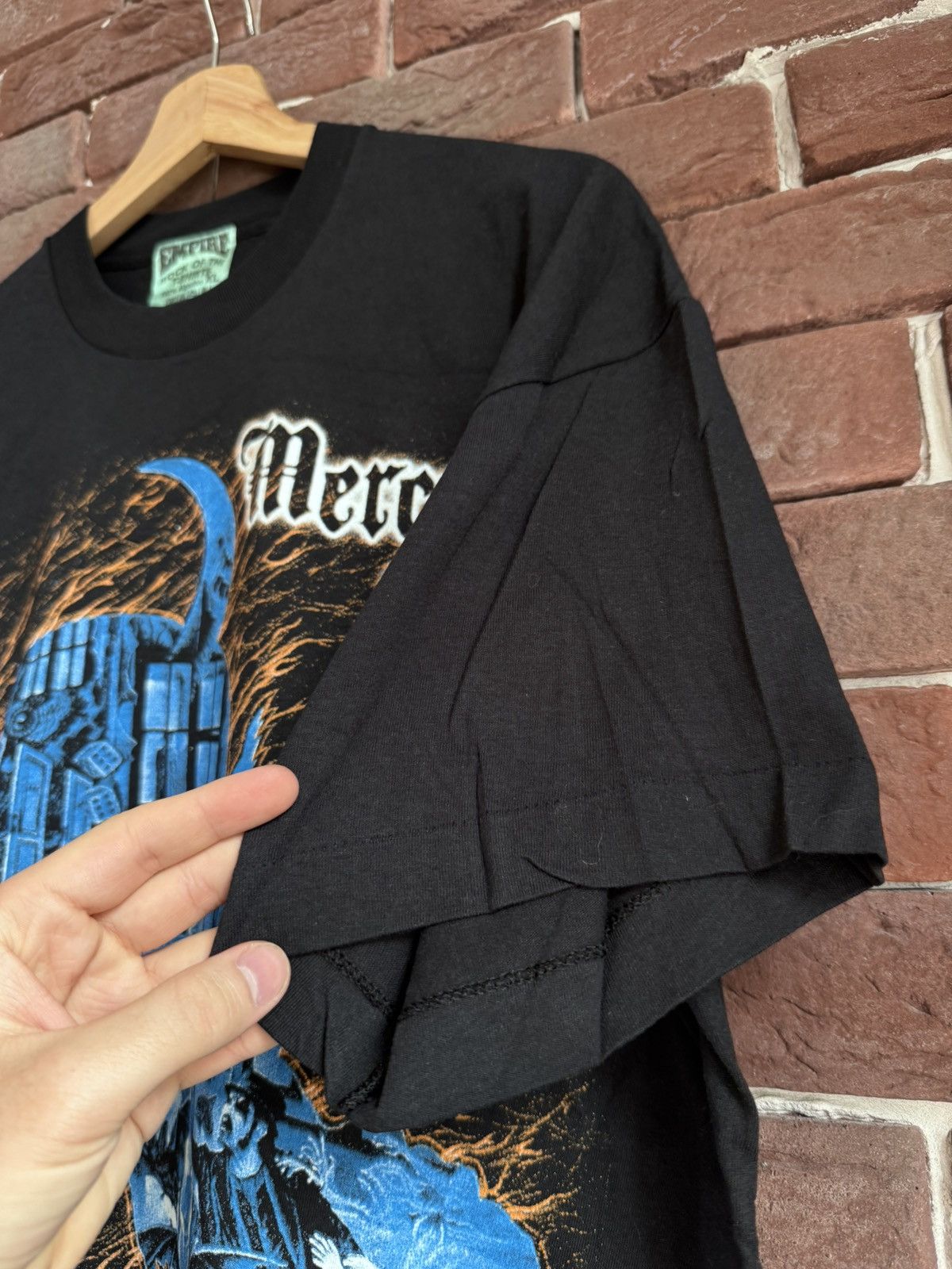 Band Tees Vintage Mercyful Fate 90s Metal Band Tee Death Hype Rare Size US XL / EU 56 / 4 - 4 Thumbnail