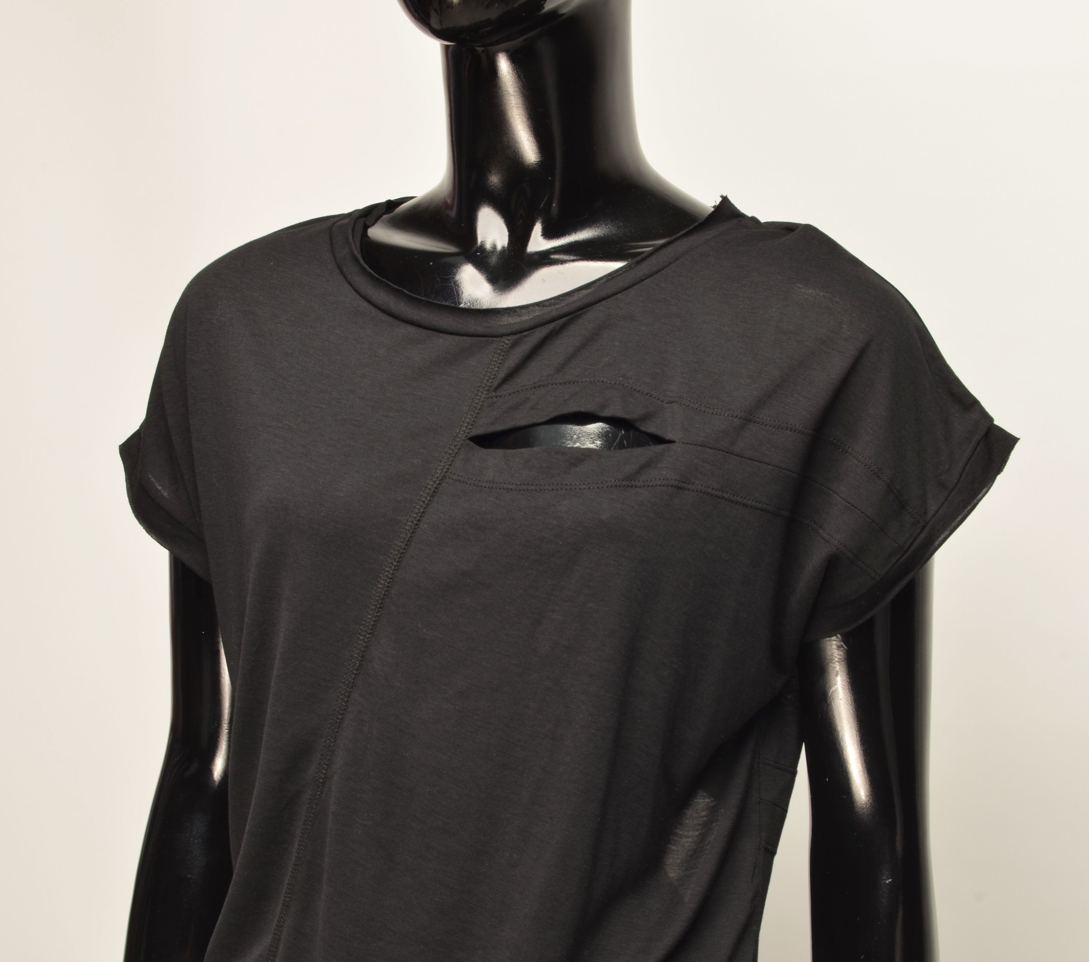 Diesel Diesel Y2K Grunge Punk Black Top Tunic Size S / US 4 / IT 40 - 2 Thumbnail