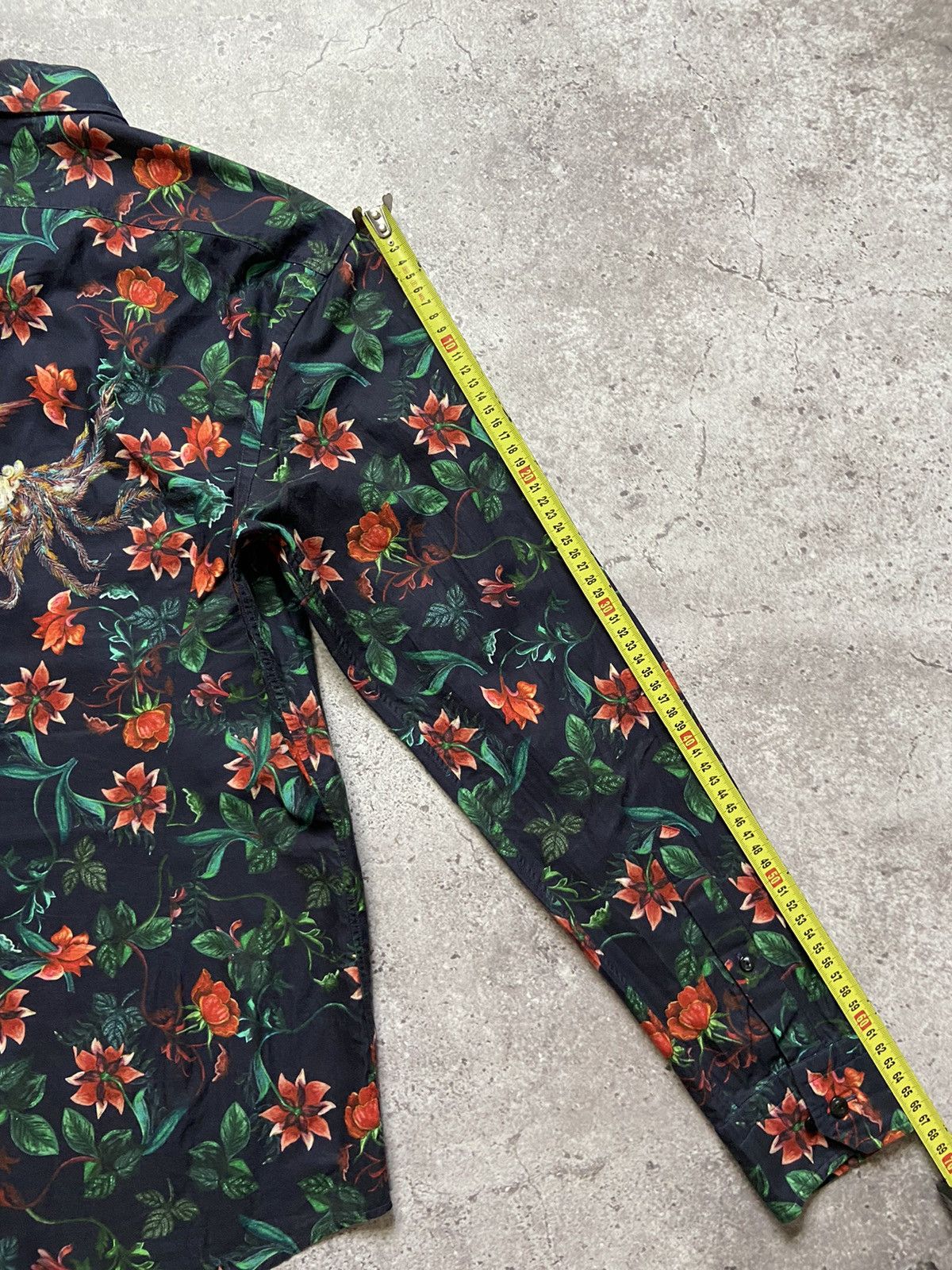 Eton Eton Floral Multicolour L/S Shirt Men's M 15 1/2 Size US M / EU 48-50 / 2 - 7 Thumbnail