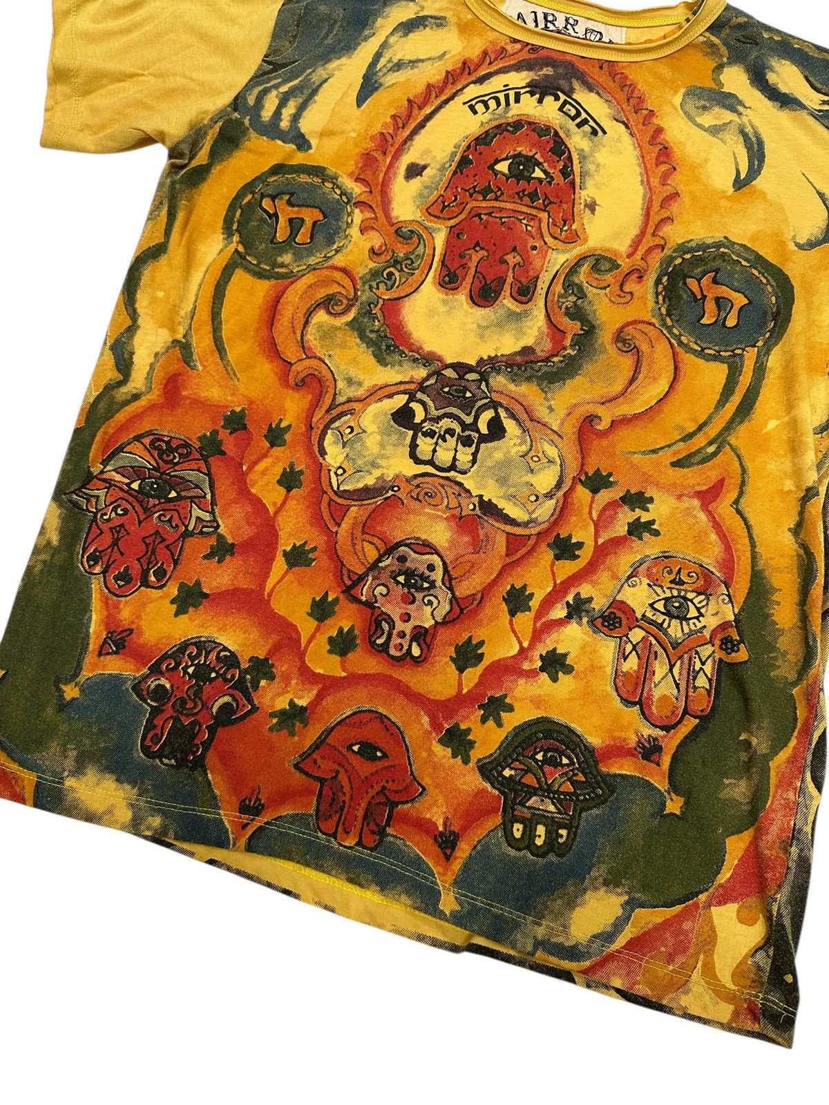 Hysteric Glamour 2000s MIRROR EYES SHORT SLEEVE HYSTERIC IFSIX LGB STYLE Size US M / EU 48-50 / 2 - 4 Thumbnail