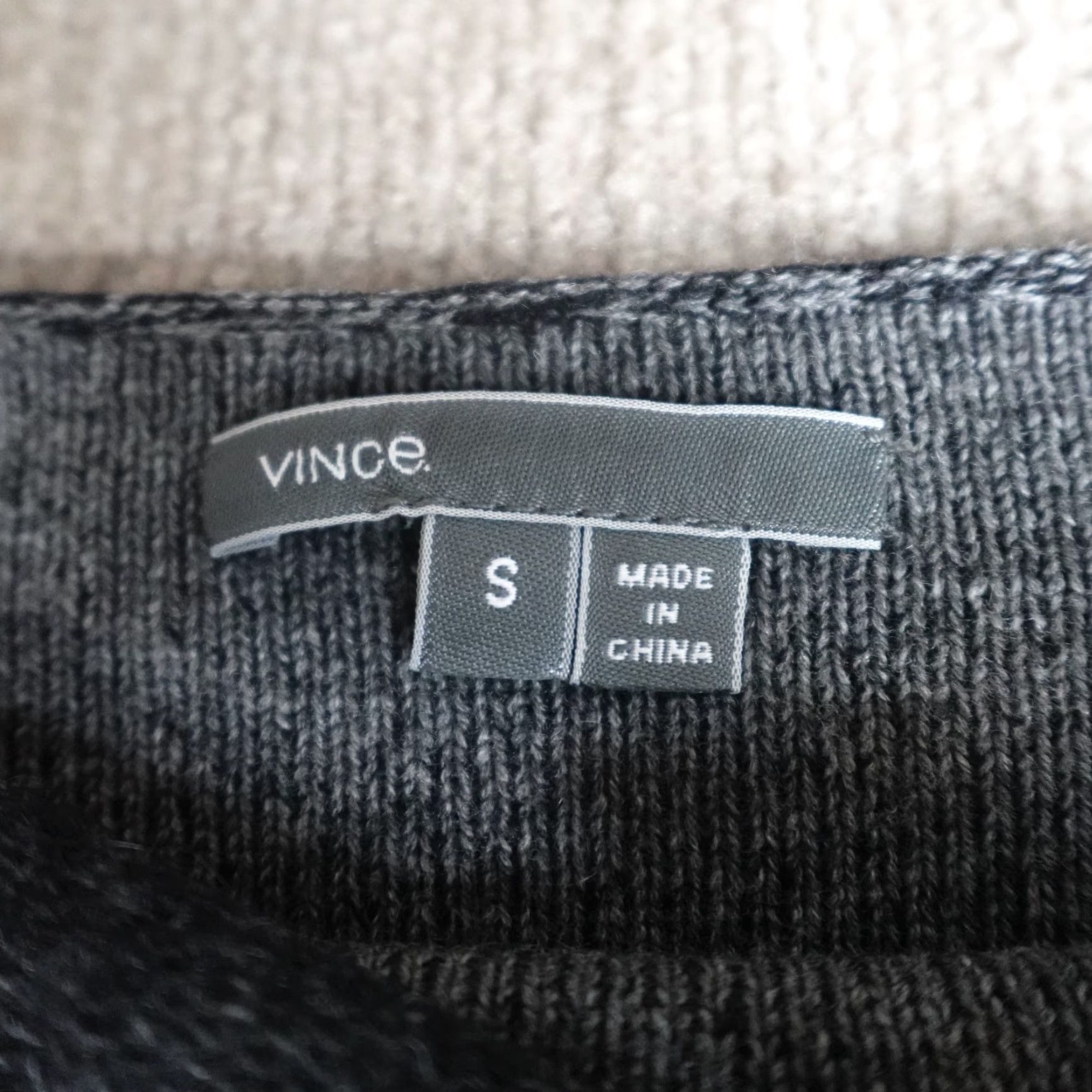Vince Vince Women's Sweater Small Gray Striped Wool Cashmere Dolman Size S / US 4 / IT 40 - 7 Thumbnail