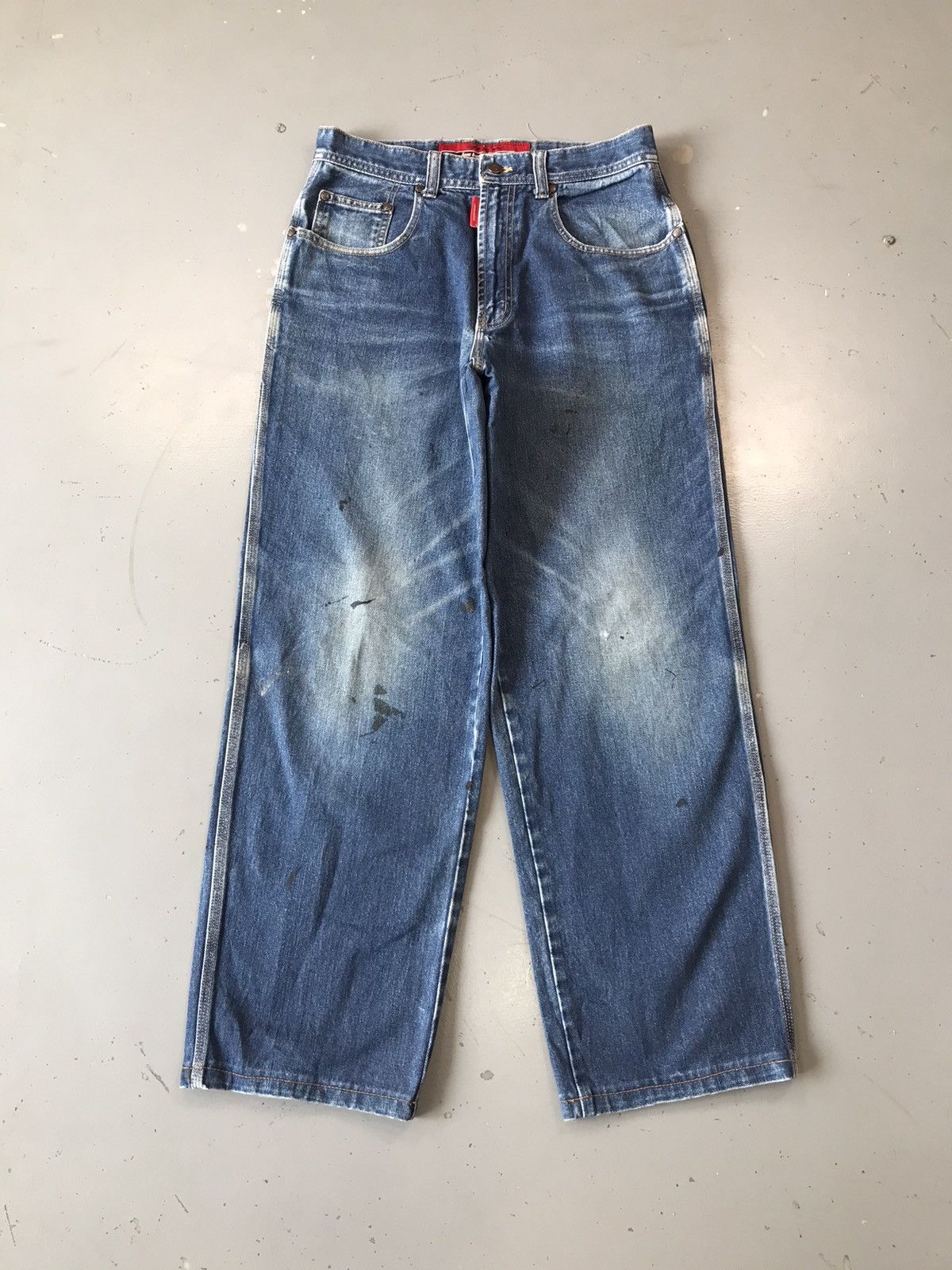 JNCO × Southpole × Vintage Vintage jam bang ee jeans straight fit denim Size US 30 / EU 46 - 1 Thumbnail