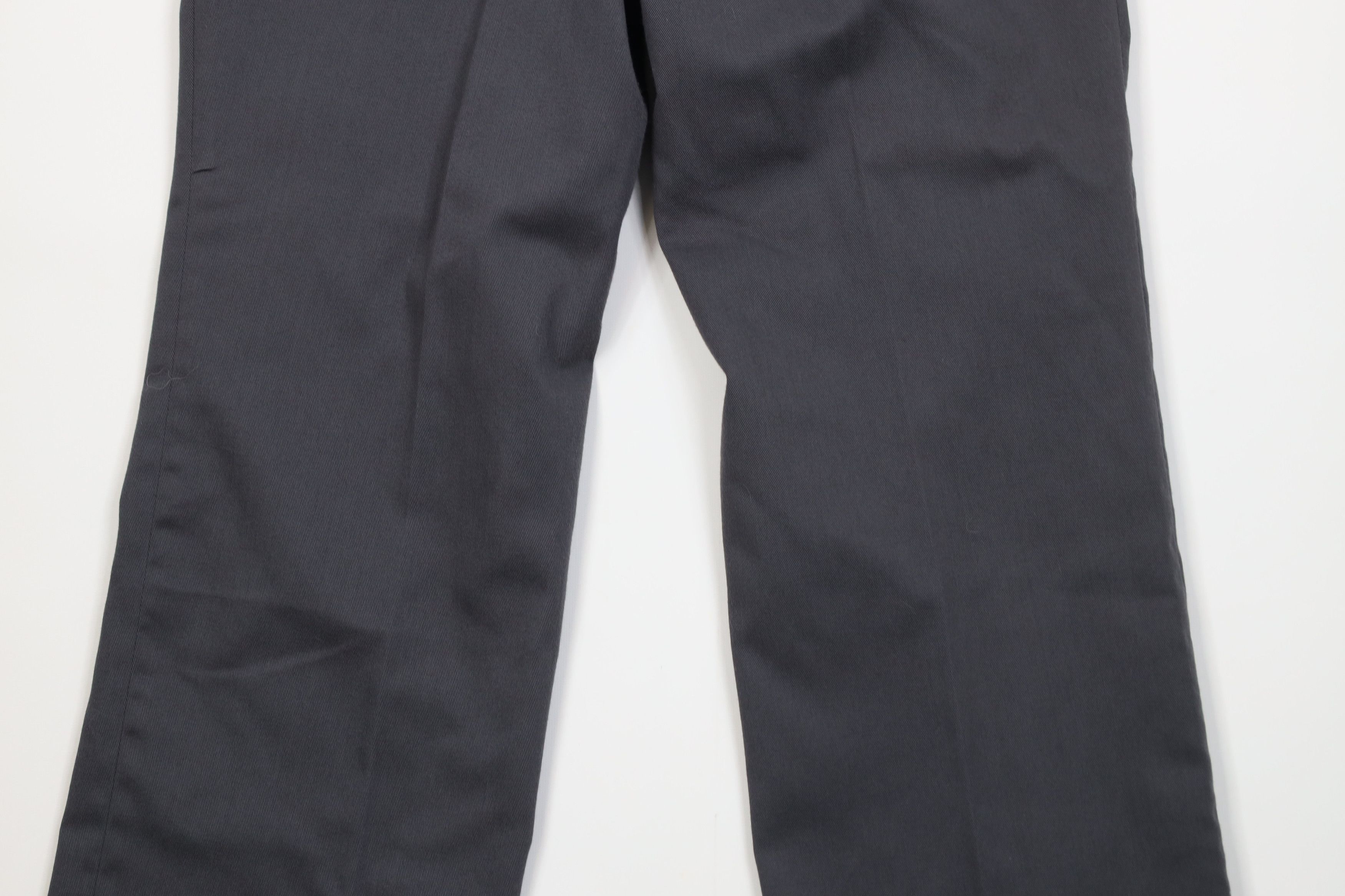 Vintage Vintage 70s Streetwear Twill Wide Leg Chino Pants Gray USA Size US 34 / EU 50 - 12 Thumbnail