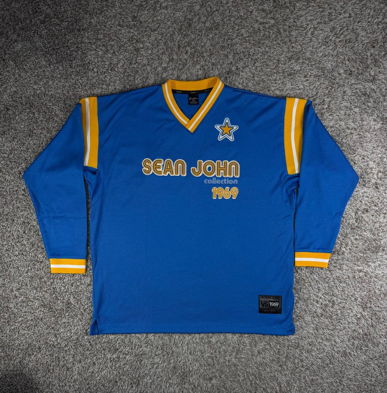 Sean John Vintage Sean John Victory Series Basketball Jersey Hip Hop Size US XXL / EU 58 / 5 - 1 Thumbnail