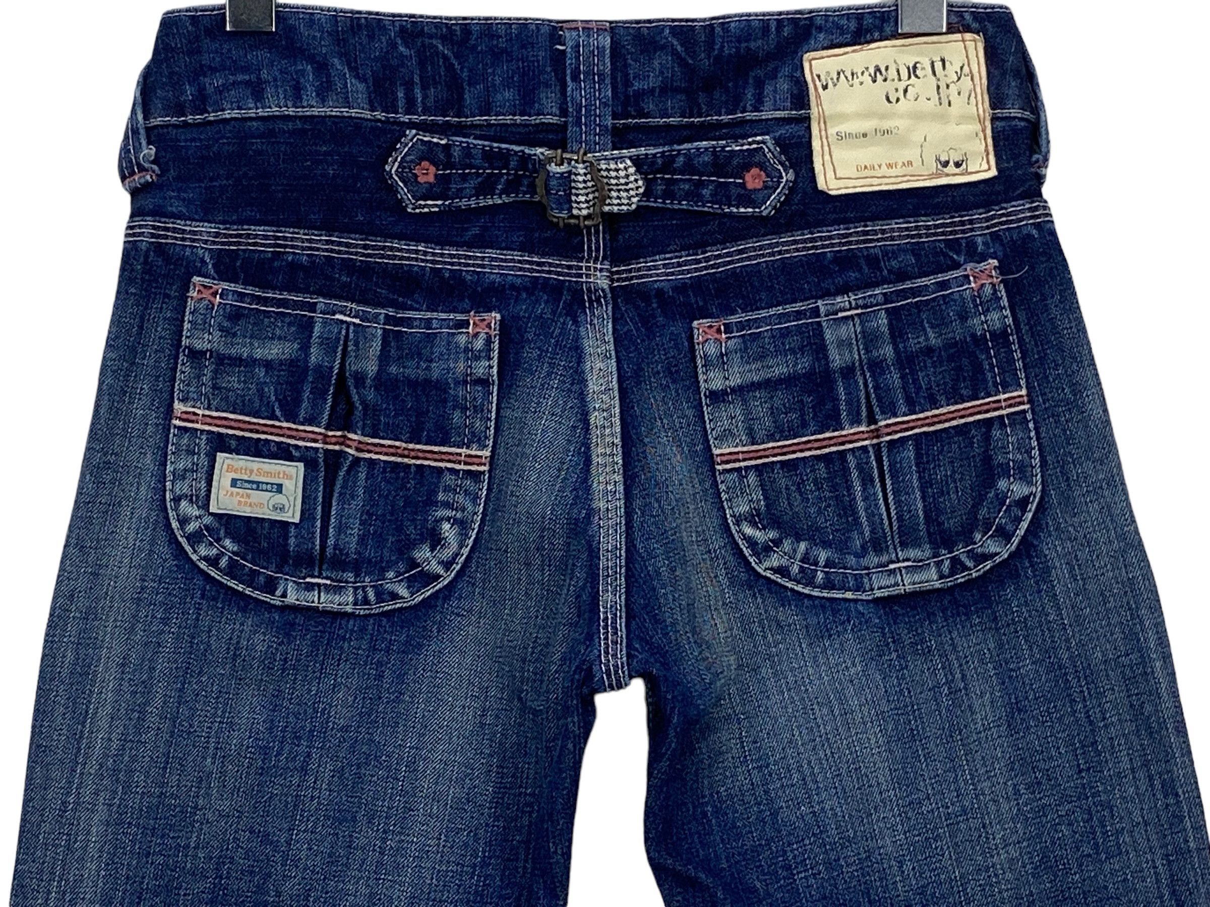 Japanese Brand Betty Smith Buckle Back Pants Japanese Brand Jeans Size 25" / US 0 / IT 36 - 5 Thumbnail
