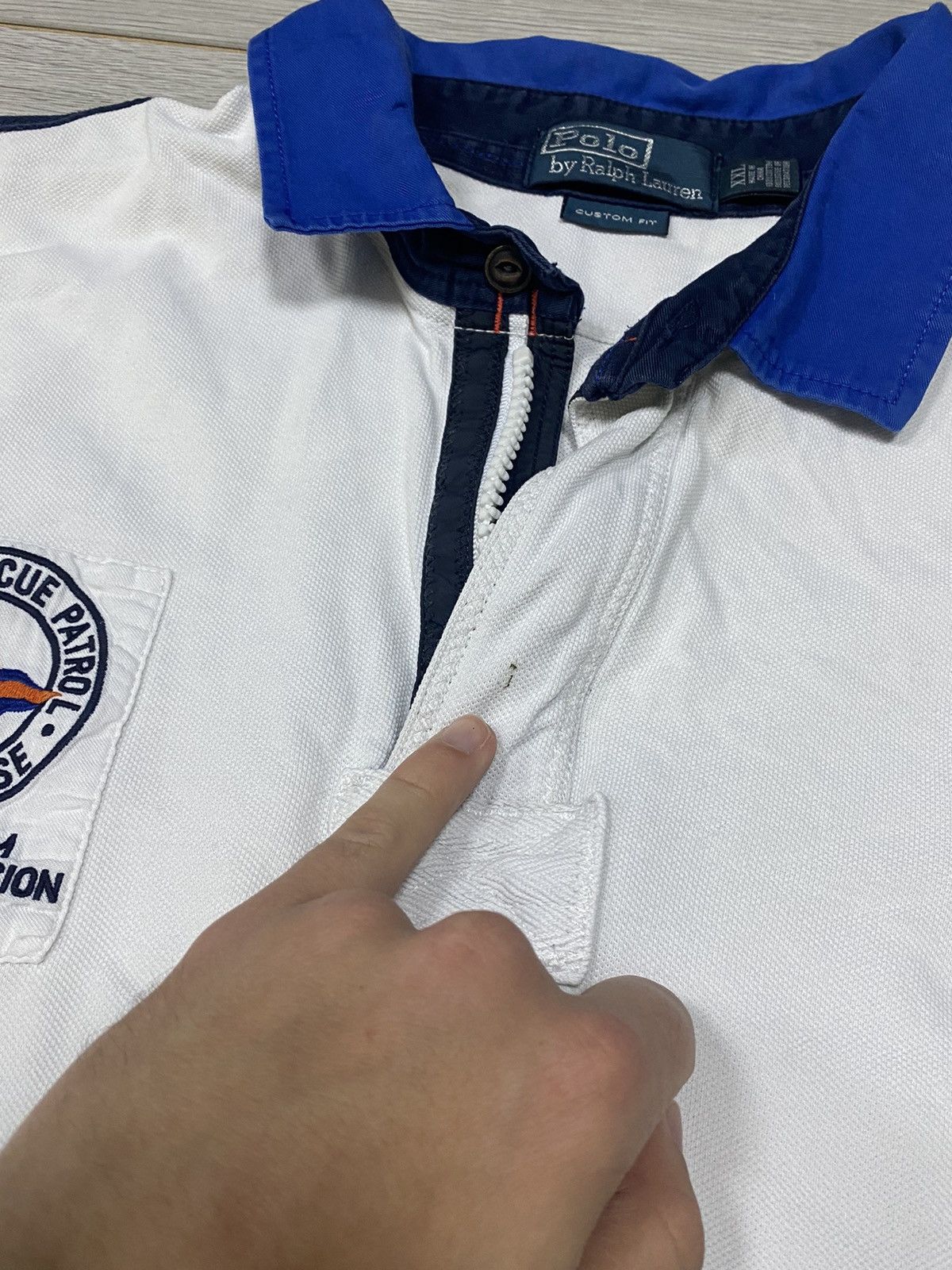 Ralph Lauren Polo Ralph Rescue 🛟 Patrol USRL vintage embro logo shirt Size US XXL / EU 58 / 5 - 12 Thumbnail