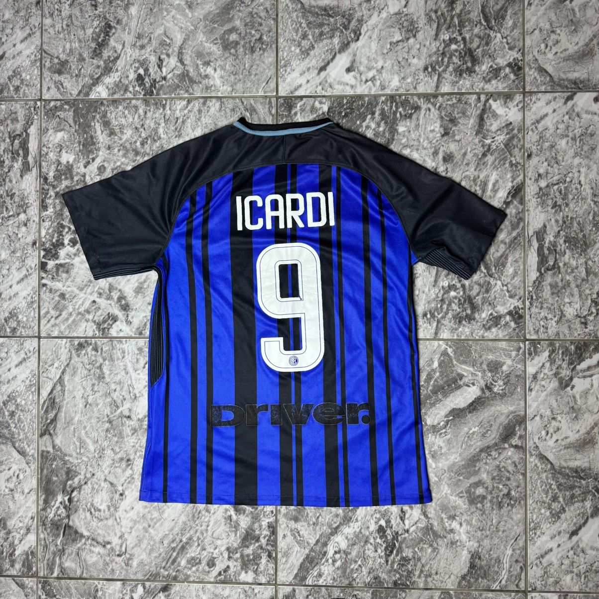 Nike × Vintage Nike Icardi Inter Milan jersey vintage M Size US M / EU 48-50 / 2 - 2 Thumbnail