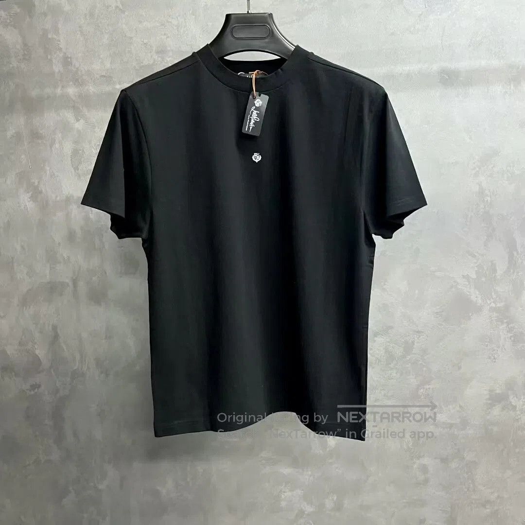 Loro Piana LORO PIANA Solid-color pattern-printed round-neck short-sl Size US XS / EU 42 / 0 - 1 Thumbnail