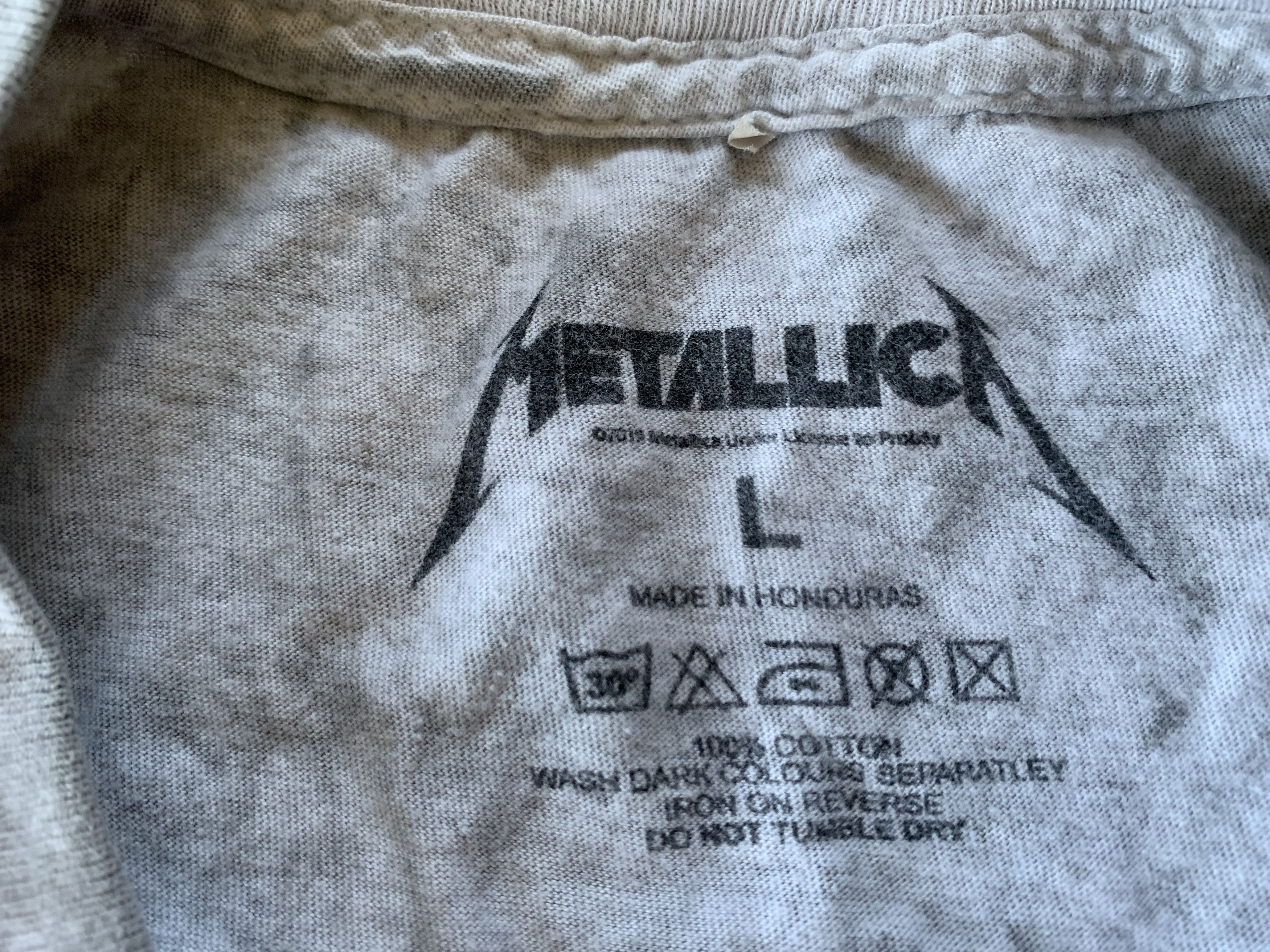 Band Tees × Metallica Metallica Tie Dye T-Shirt 2019 Size US L / EU 52-54 / 3 - 7 Thumbnail