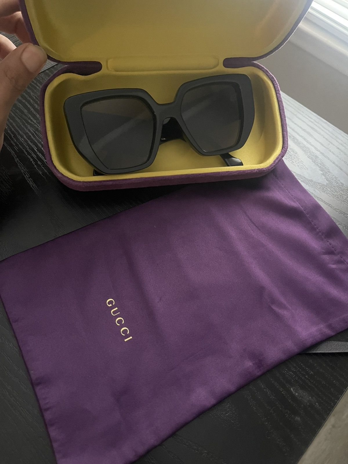 Gucci Gucci Unisex Sunglasses Size ONE SIZE - 4 Thumbnail