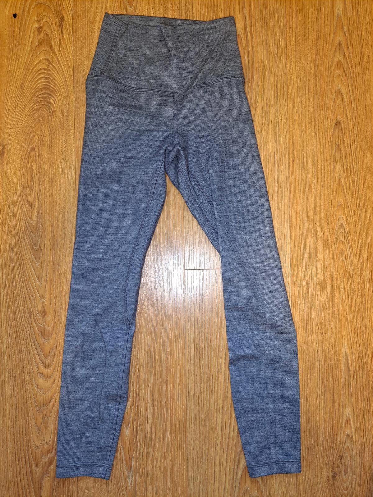 Lululemon Lululemon Women's Gray Leggings Pants Activewear Size 30" / US 8 / IT 44 - 3 Thumbnail