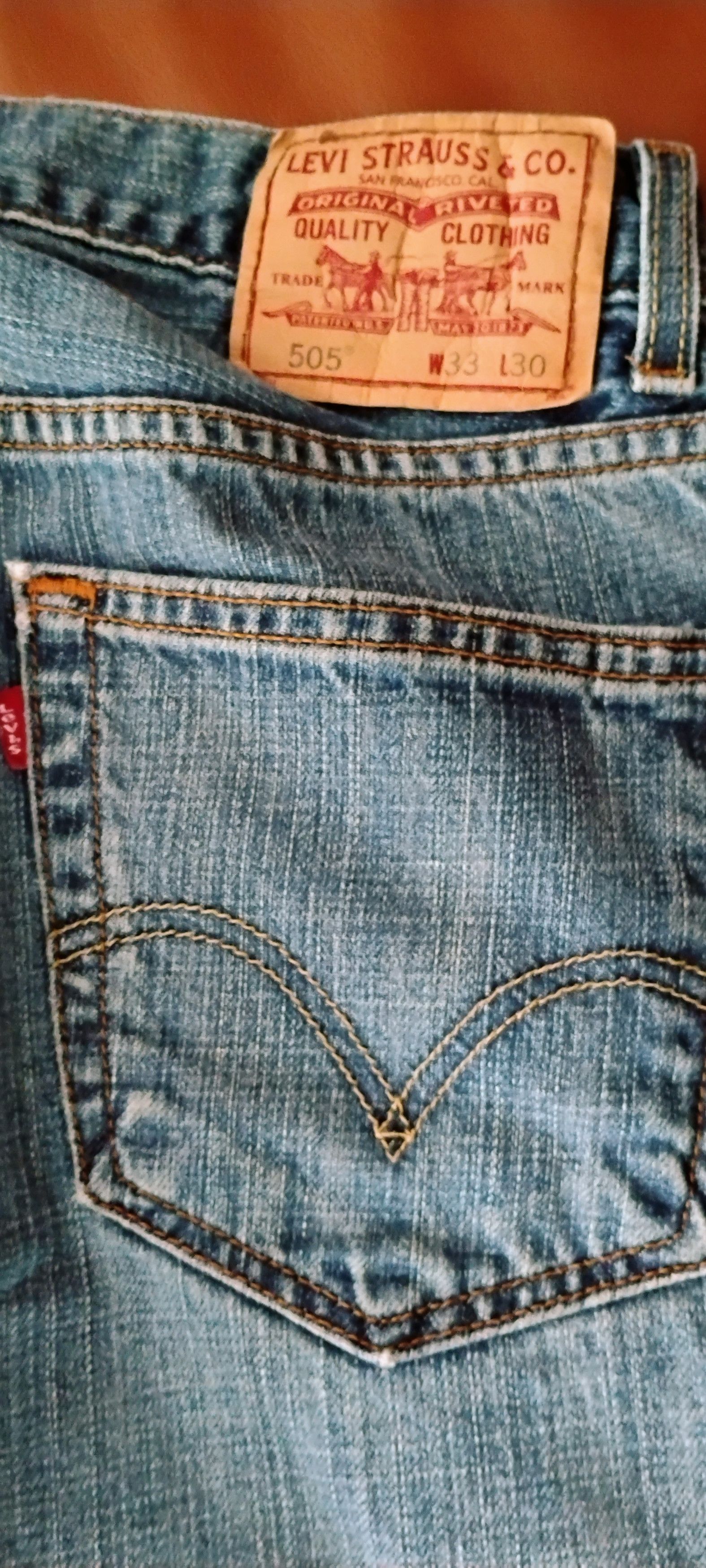 Levi's Vintage Clothing Vintage Levi’s 505 Regular Fit Jeans | W33 L30 Size US 33 - 11 Thumbnail