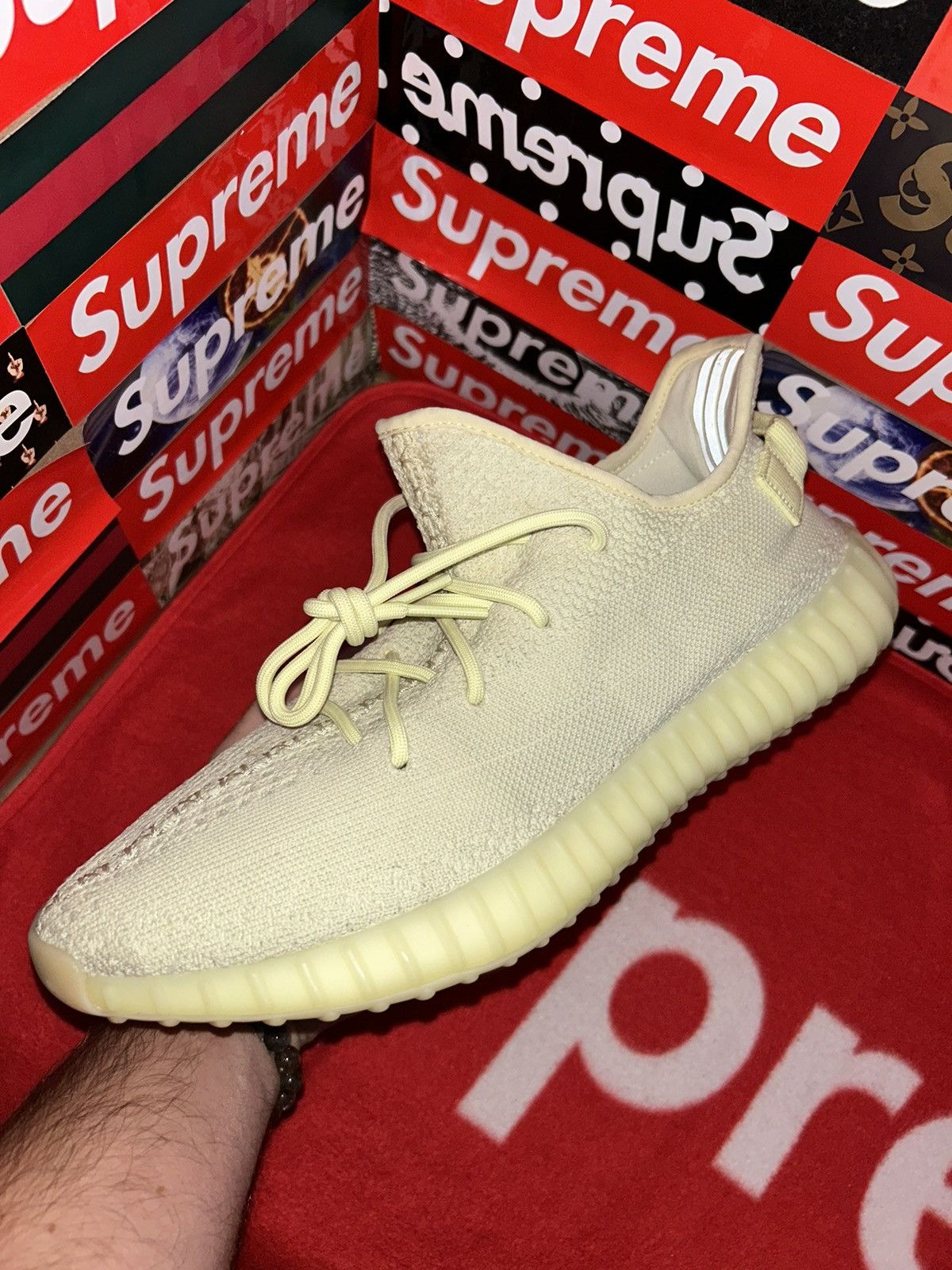 Adidas Yeezy Adidas Boost 350 V2 in Butter F36980 size 12 Size US 12 / EU 45 - 6 Thumbnail