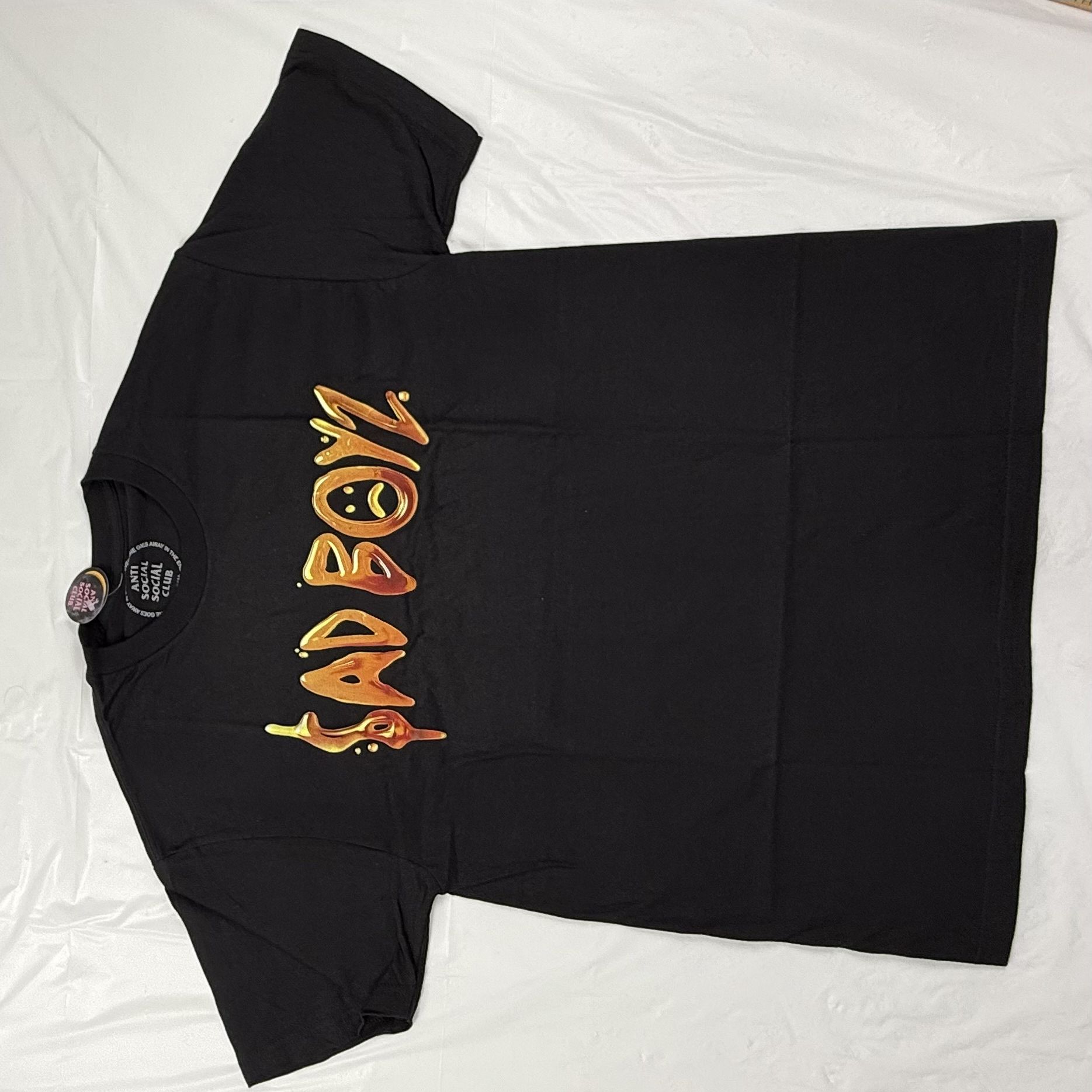 Anti Social Social Club Anti Social Social Club Sad Boyz Honey Drip Black T-Shirt Size US L / EU 52-54 / 3 - 1 Thumbnail