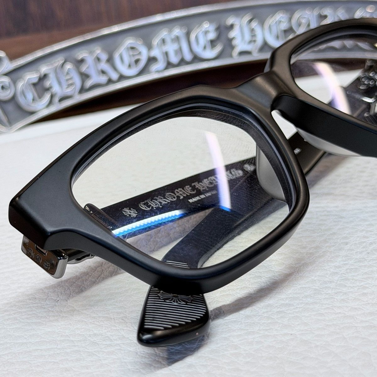 Chrome Hearts Chrome Hearts VAGILLIONAIRE ll glasses Size ONE SIZE - 4 Thumbnail