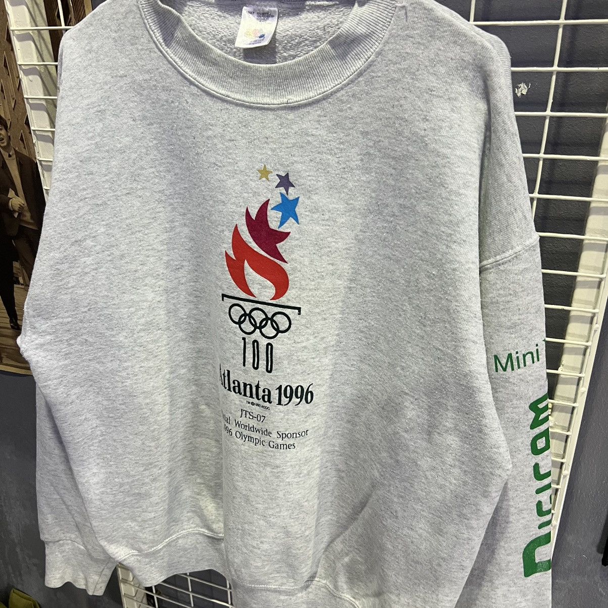Fruit Of The Loom × Vintage “VINTAGE ATLANTA 1996” OLYMPIC SWEATSHIRT Size US L / EU 52-54 / 3 - 2 Thumbnail