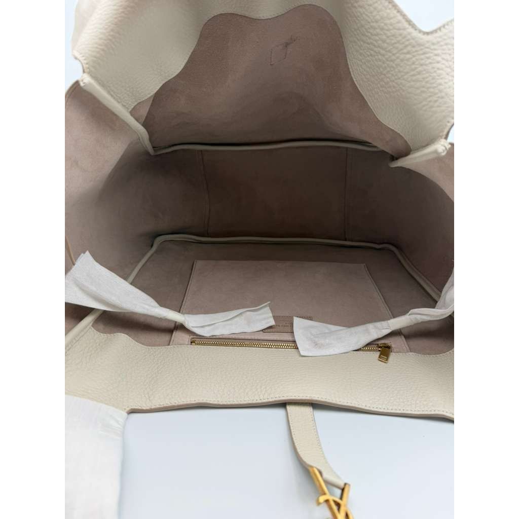 Saint Laurent Paris CC31 Size: OS / YSL Large Bea Tote Bag in Beige Size ONE SIZE - 6 Thumbnail