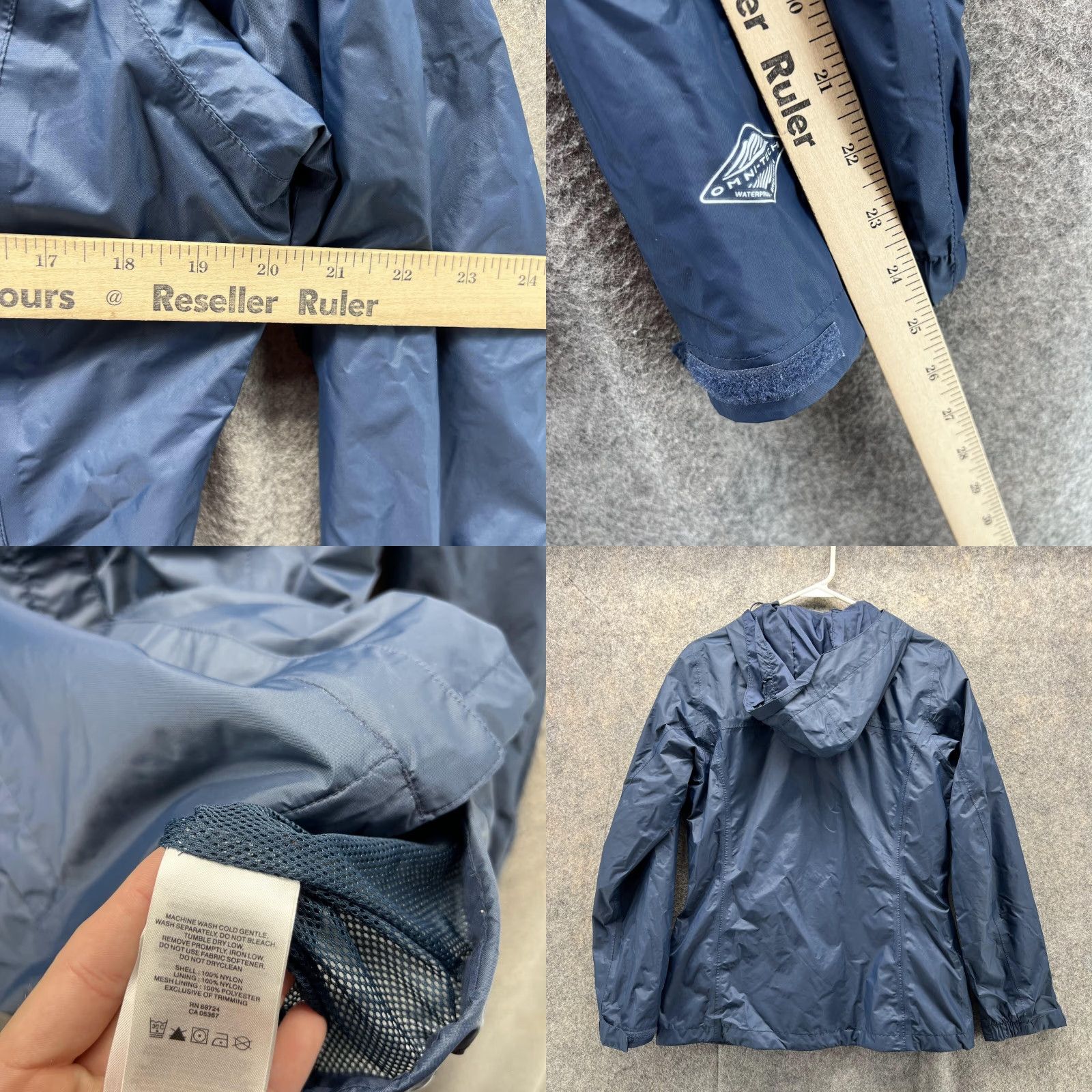 Vintage Columbia Jacket Men Medium Adult Blue Full Zip Windbreaker Hoodie Sweatshirt Size US M / EU 48-50 / 2 - 8 Thumbnail