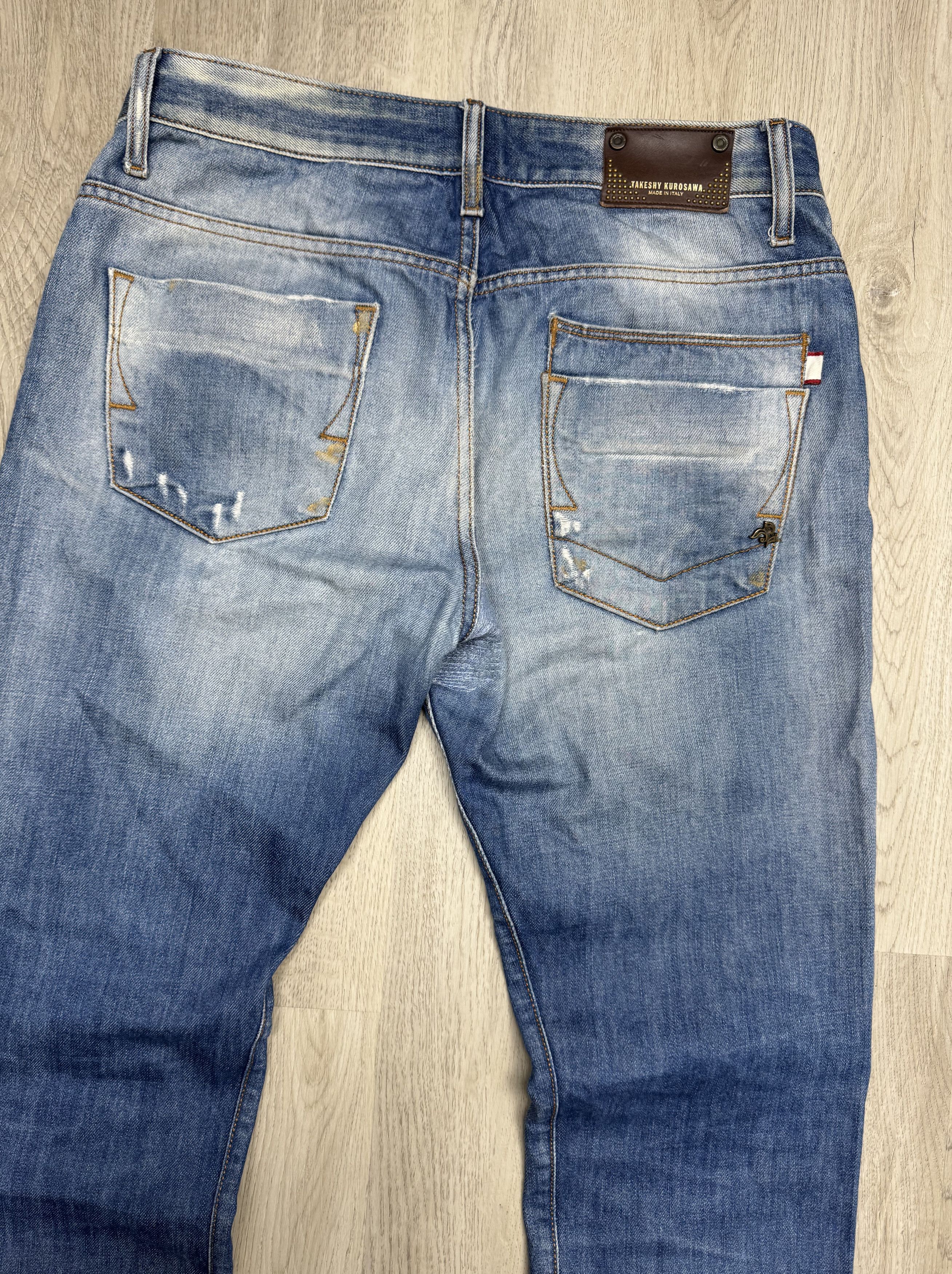 Takeshy Kurosawa Takeshy Kurosawa Distressed Denim Pants Jeans Size US 36 / EU 52 - 7 Thumbnail